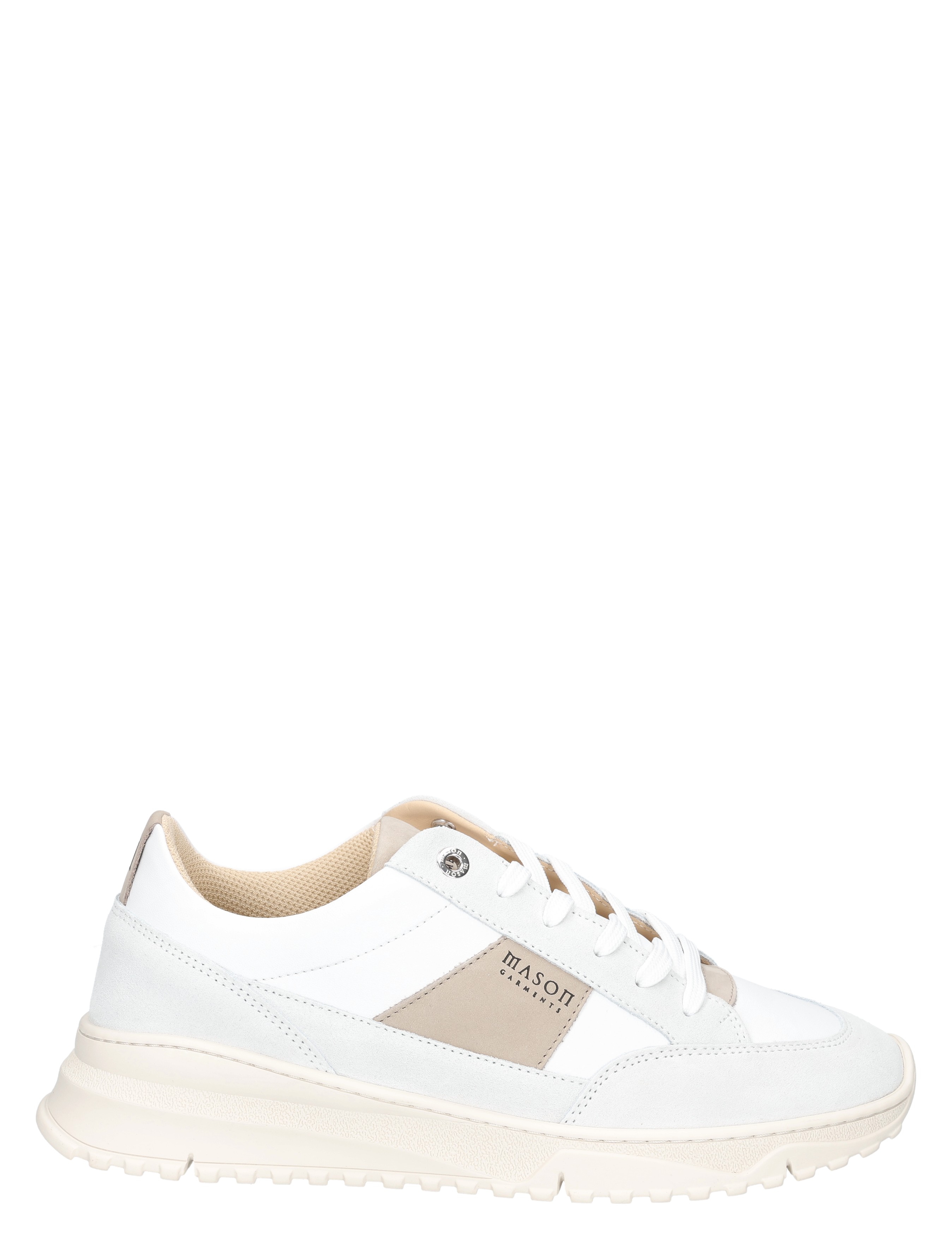 Mason Garments - Tia Runner MG62-9G White - Heren - Veterschoenen - Casual Veterschoenen - 51523_88_1