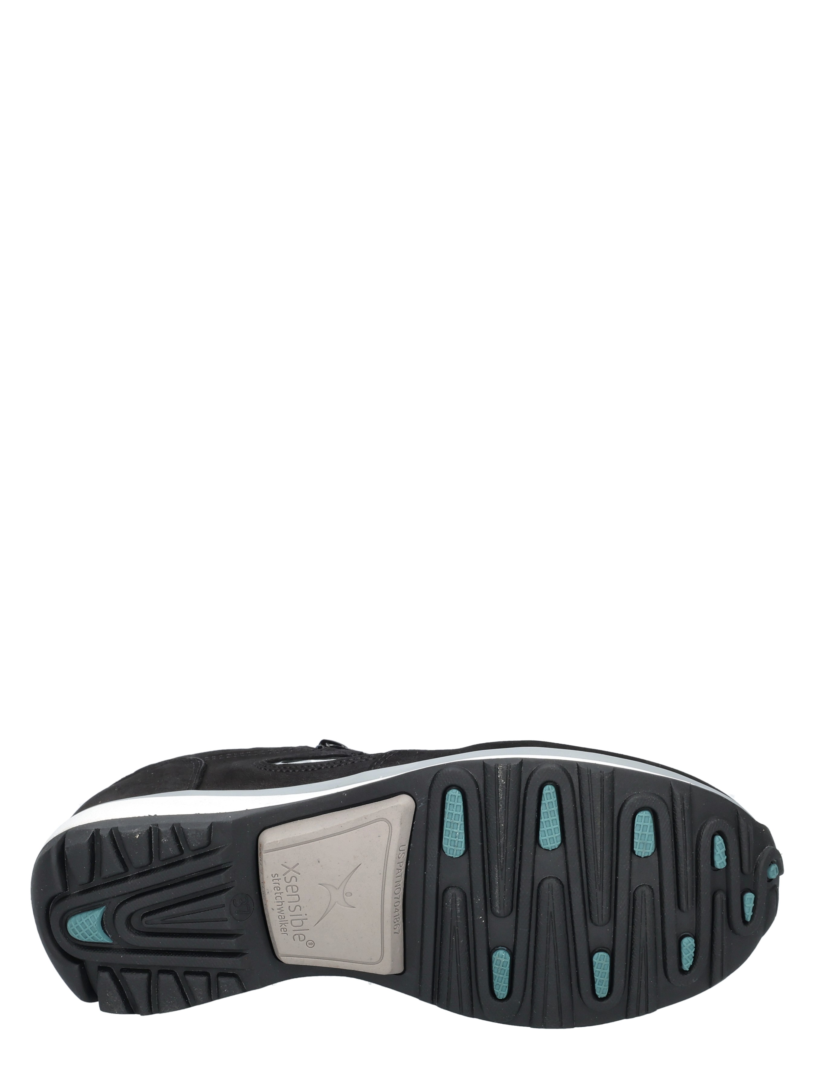 Xsensible - 30042.2 GX Jersey 001 Black G-Wijdte - Dames - Veterschoenen - Casual Veterschoenen - 29388_11_9