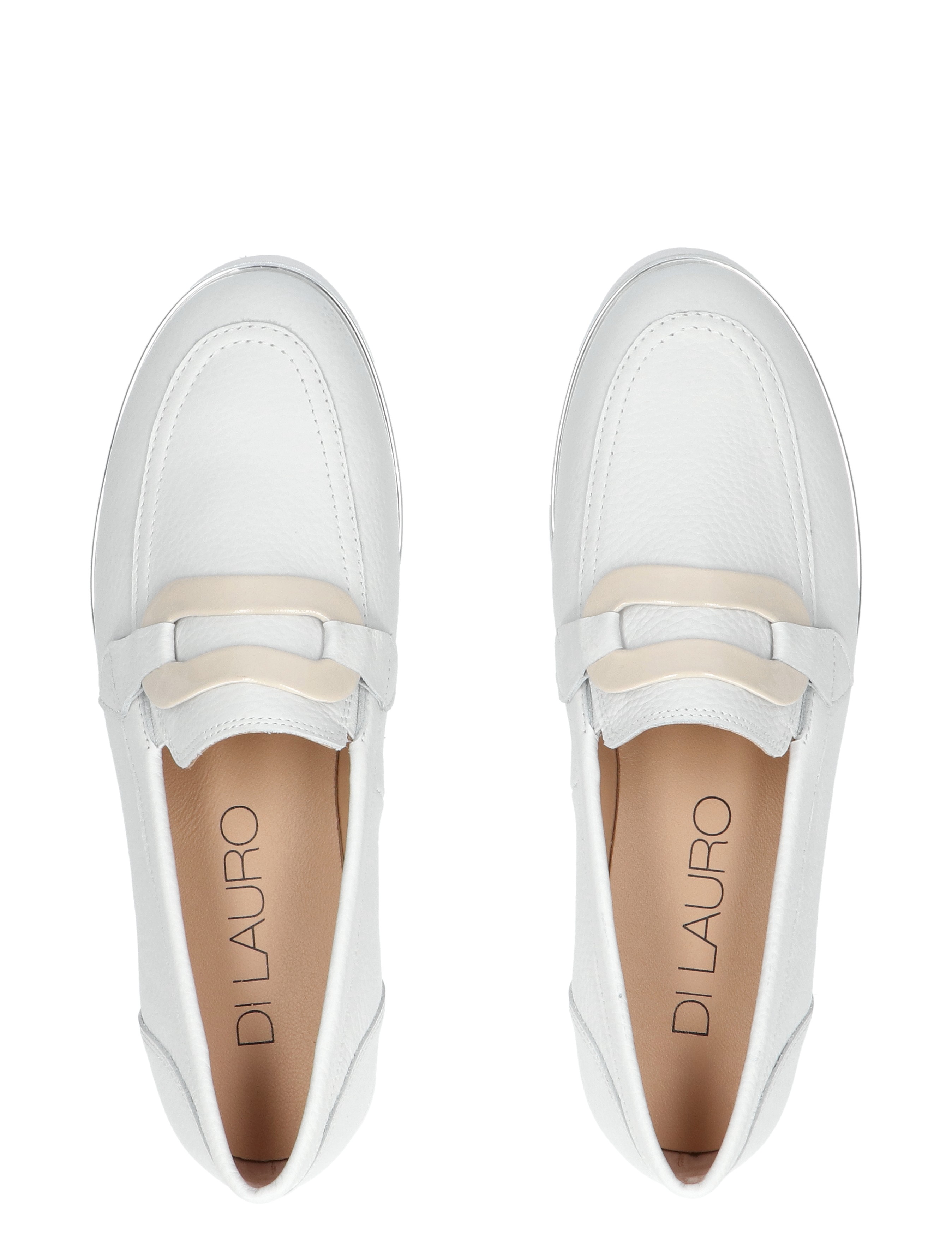 Di Lauro - Winell Off White Lychee - Dames - Loafers - 47633_88_7