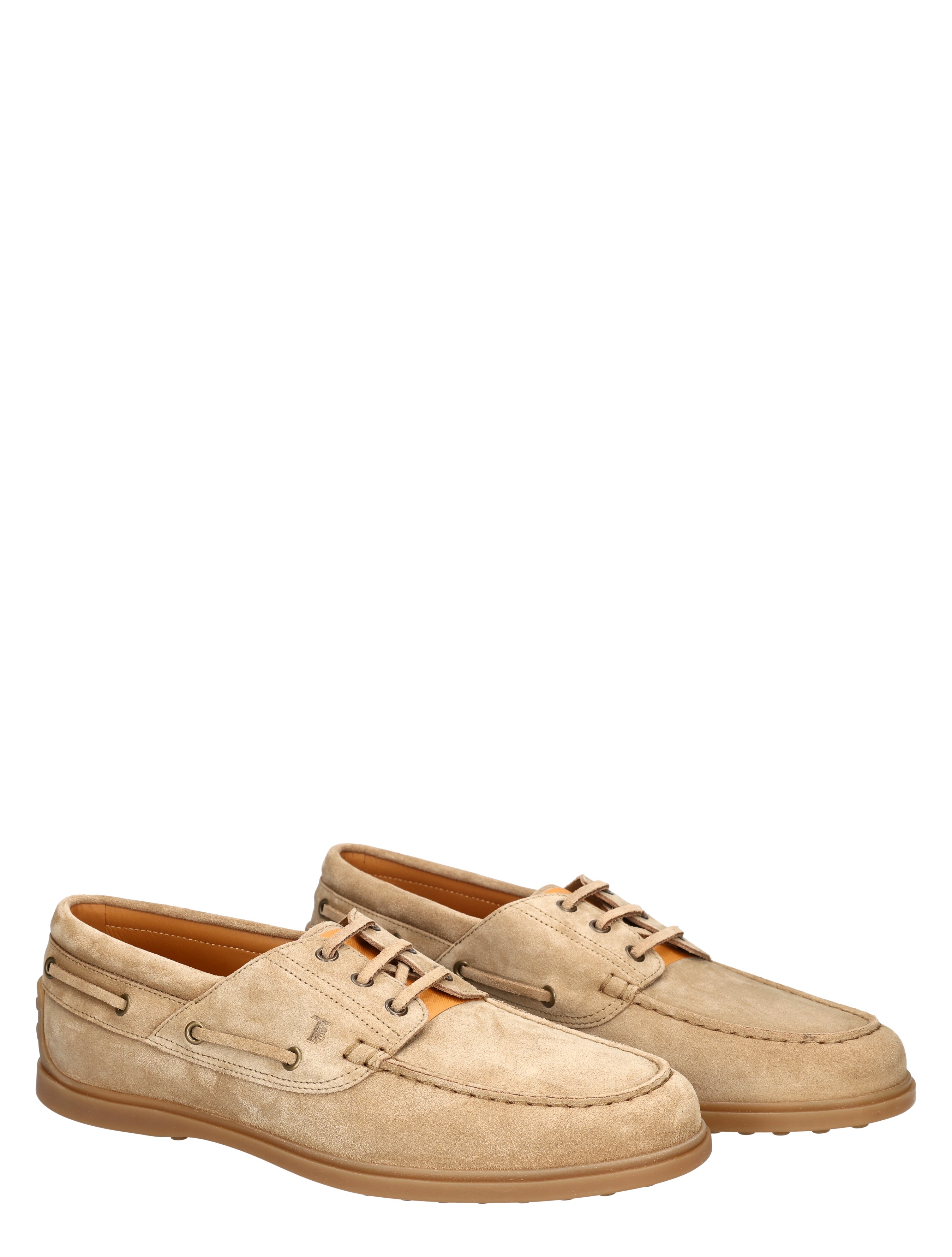 Tods - Barca in Suede C801 Beige - Heren - Loafers - 49667_77_5
