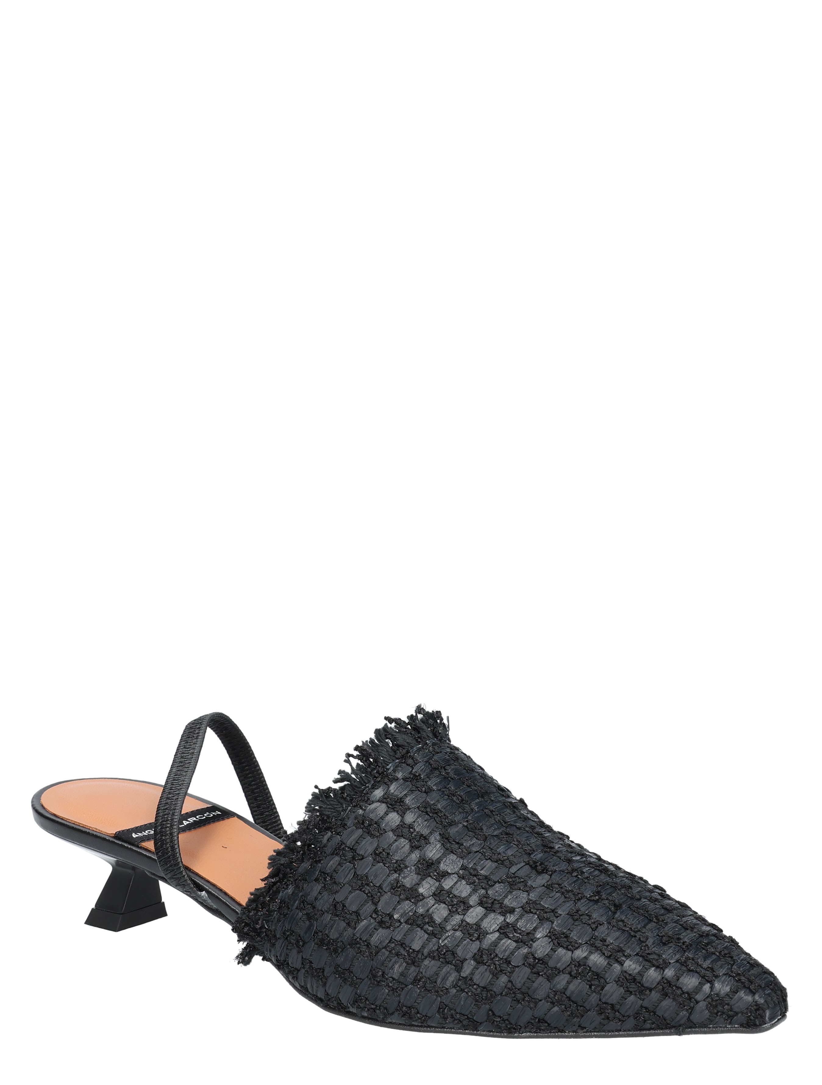 Angel Alarcon - 25009-530B Rafia Black - Dames - Ballerinas - 47947_11_3