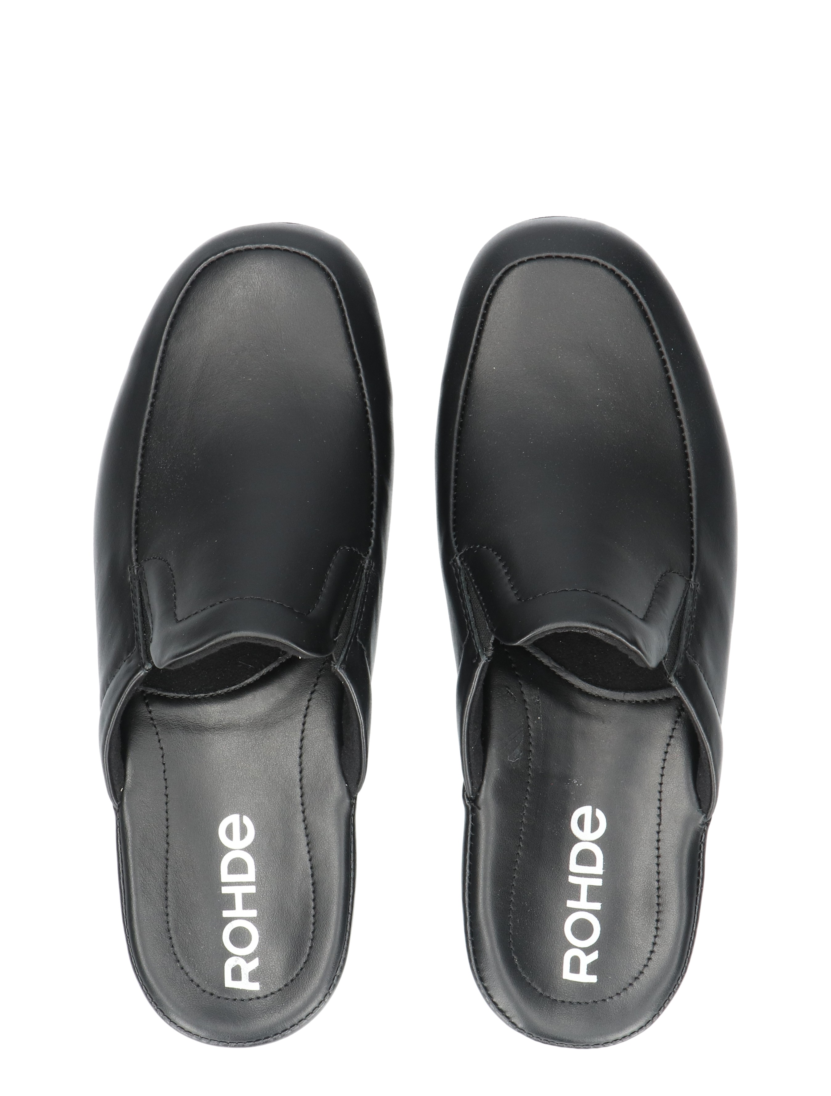 Rohde - 6607 Black - Heren - Pantoffels - 36477_11_6