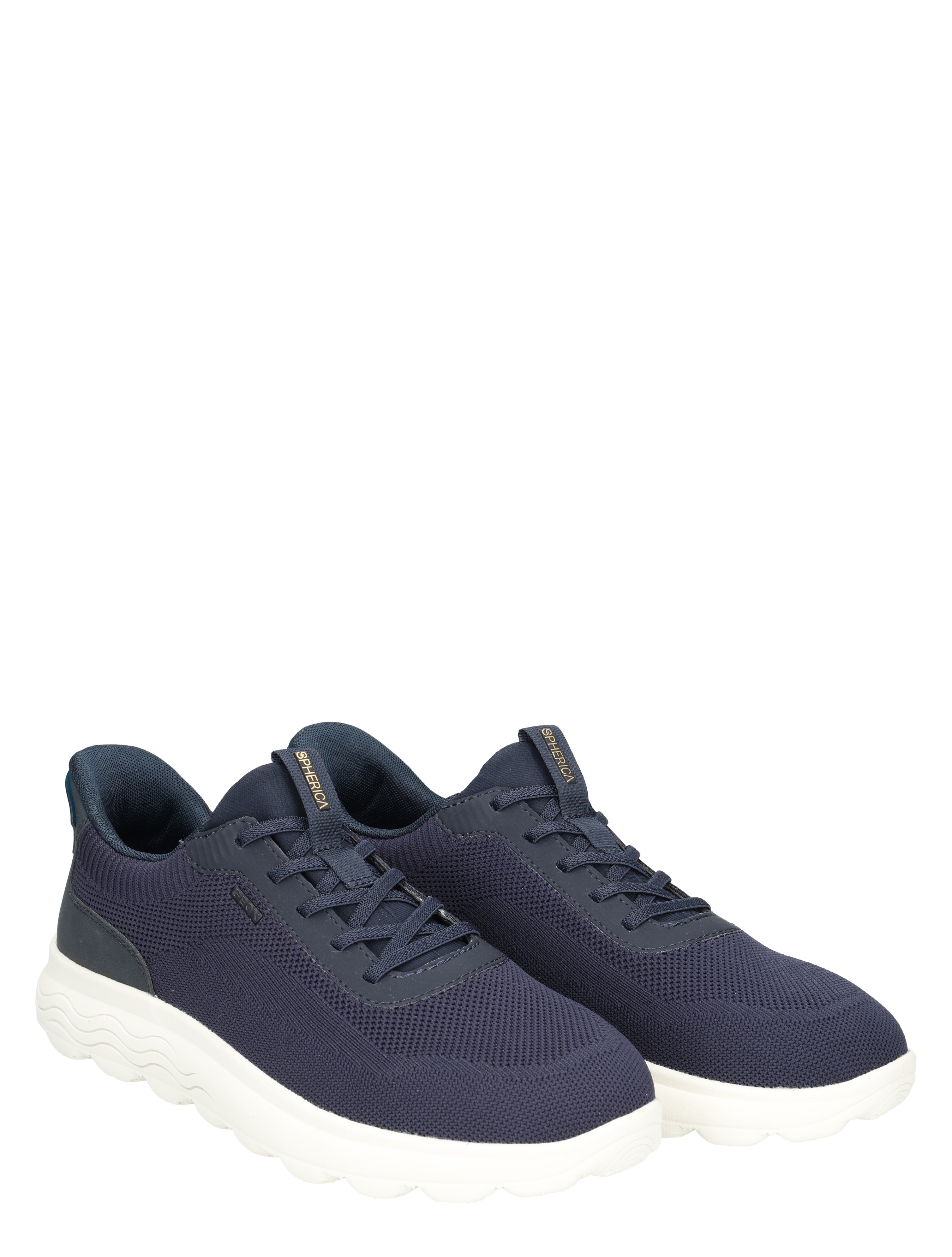Geox - U55MPA Navy - Heren - Veterschoenen - Casual Veterschoenen - 49741_33_5