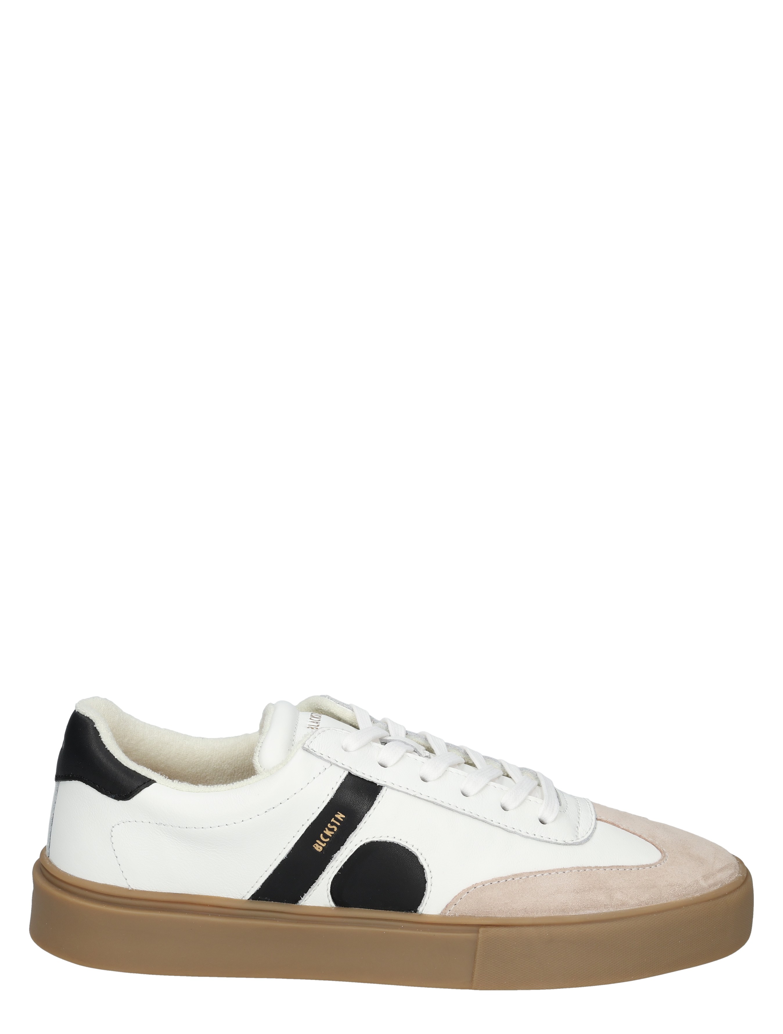 Blackstone Footwear - EG554 White Black - Heren - Veterschoenen - Casual Veterschoenen - 50902_88_1