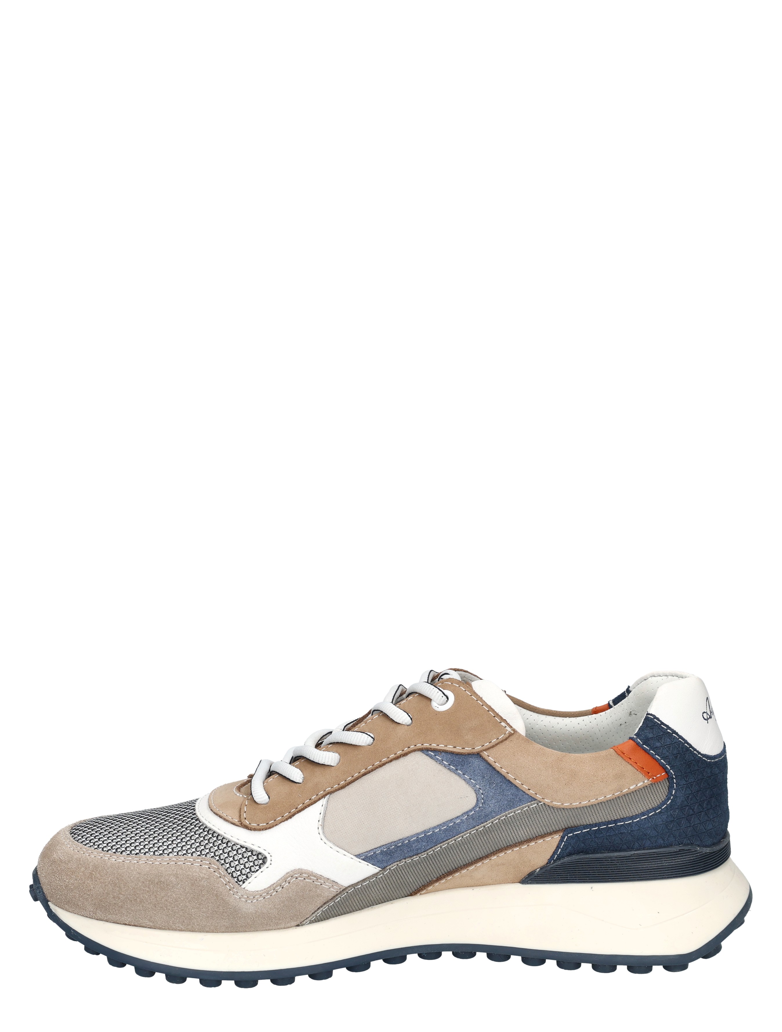 Australian - Yamato 15.1712.01.K15 Grey Beige Whit - Heren - Veterschoenen - Casual Veterschoenen - 50782_79_2