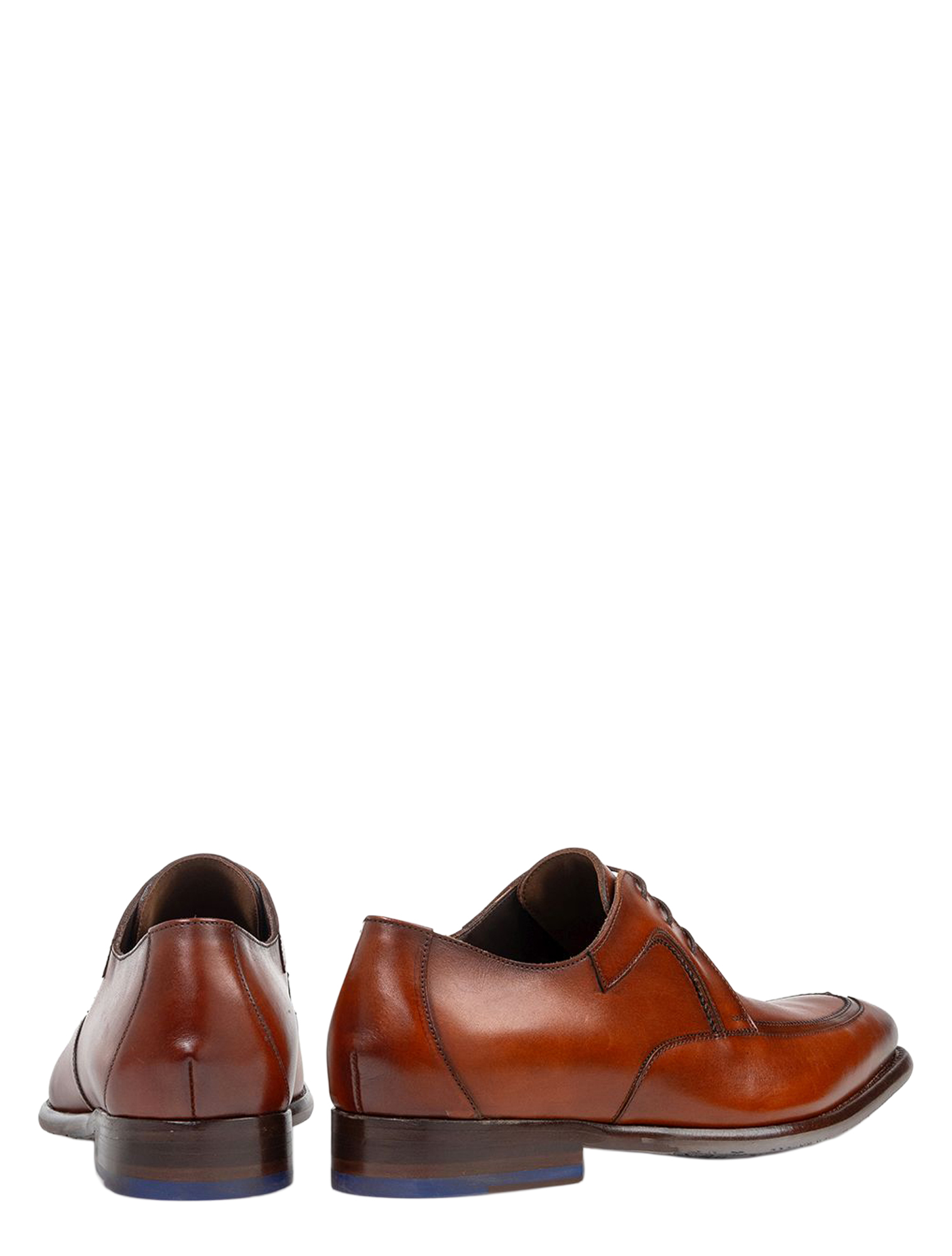Floris van Bommel - De Stijler 30356 43.00 Dark Cognac H-Wijdte - Heren - Veterschoenen - Nette Veterschoenen - 51458_22_4
