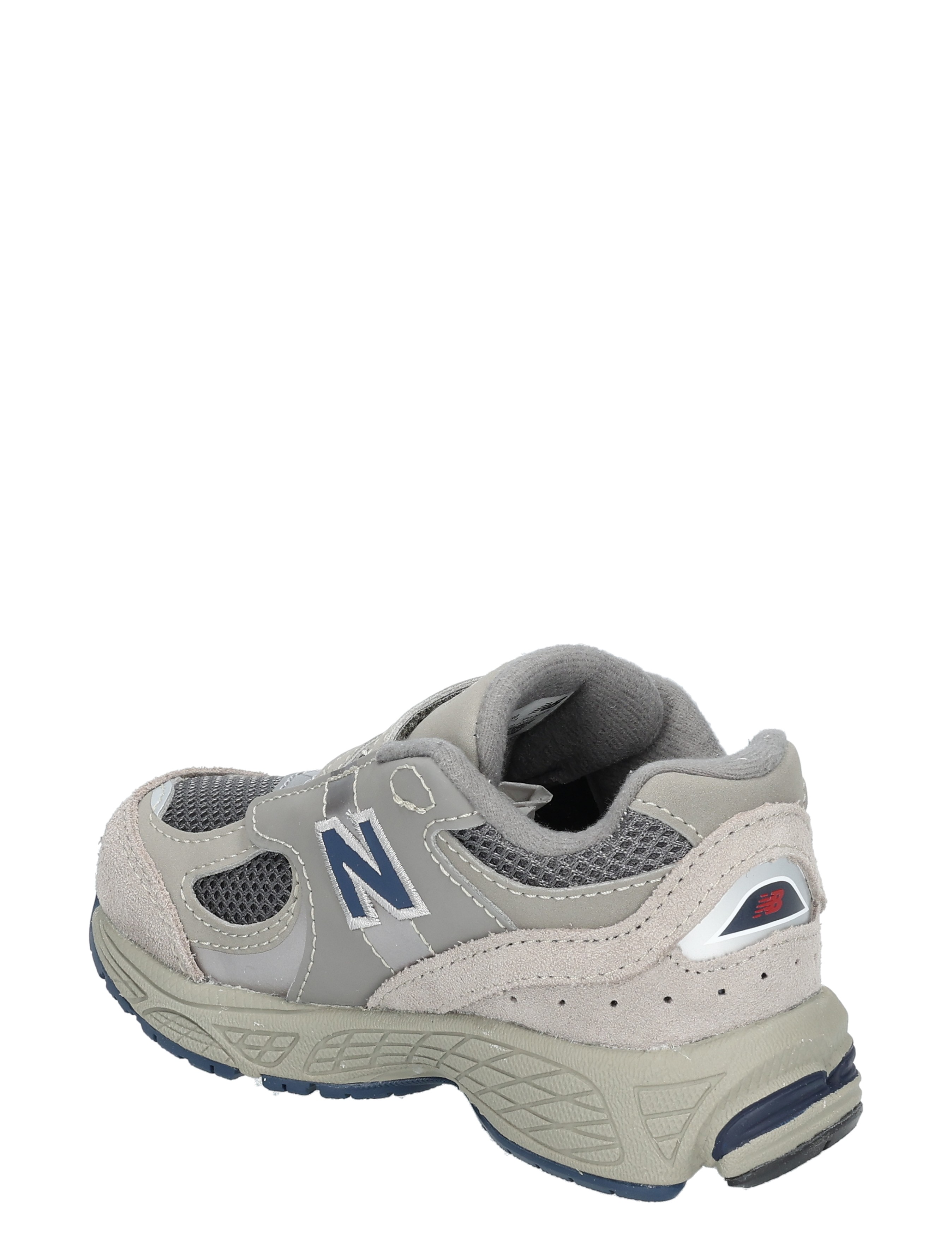 New Balance - 2002 Kids Velcro Grey Metallic Silver - Sneakers - Lage Sneakers - Jongens - 49639_77_4