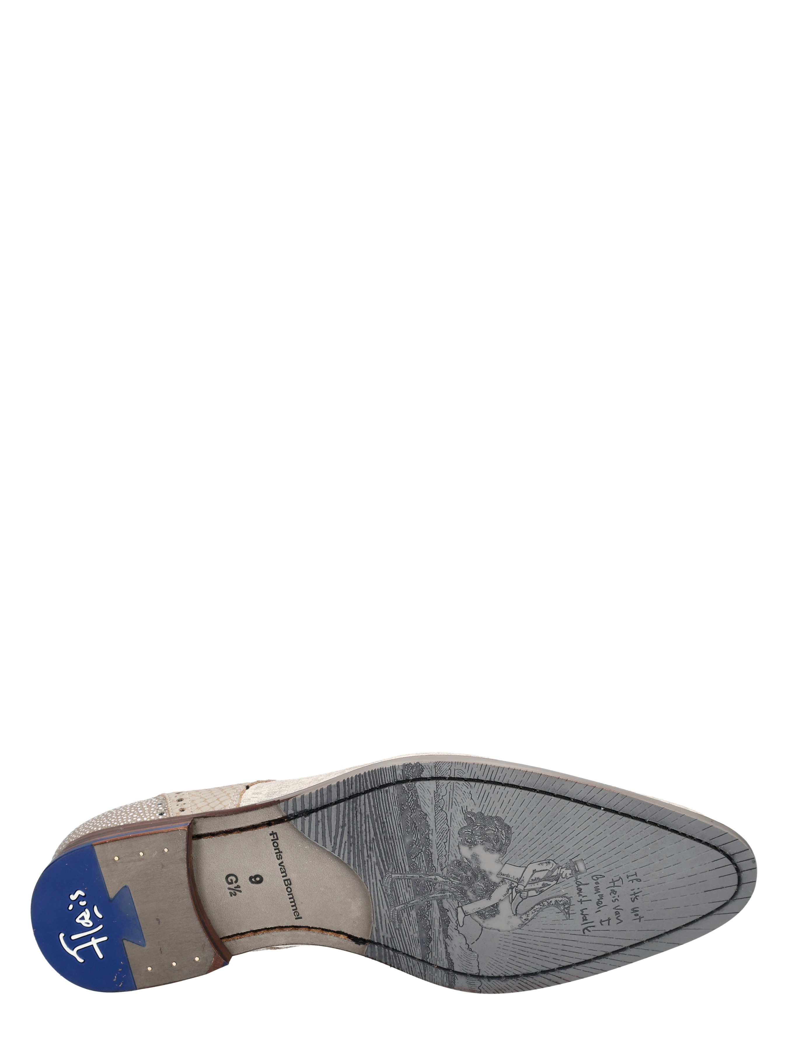 Floris van Bommel - De Stapper 30361 22-03 Light Brown - Heren - Veterschoenen - Nette Veterschoenen - 50675_07_9