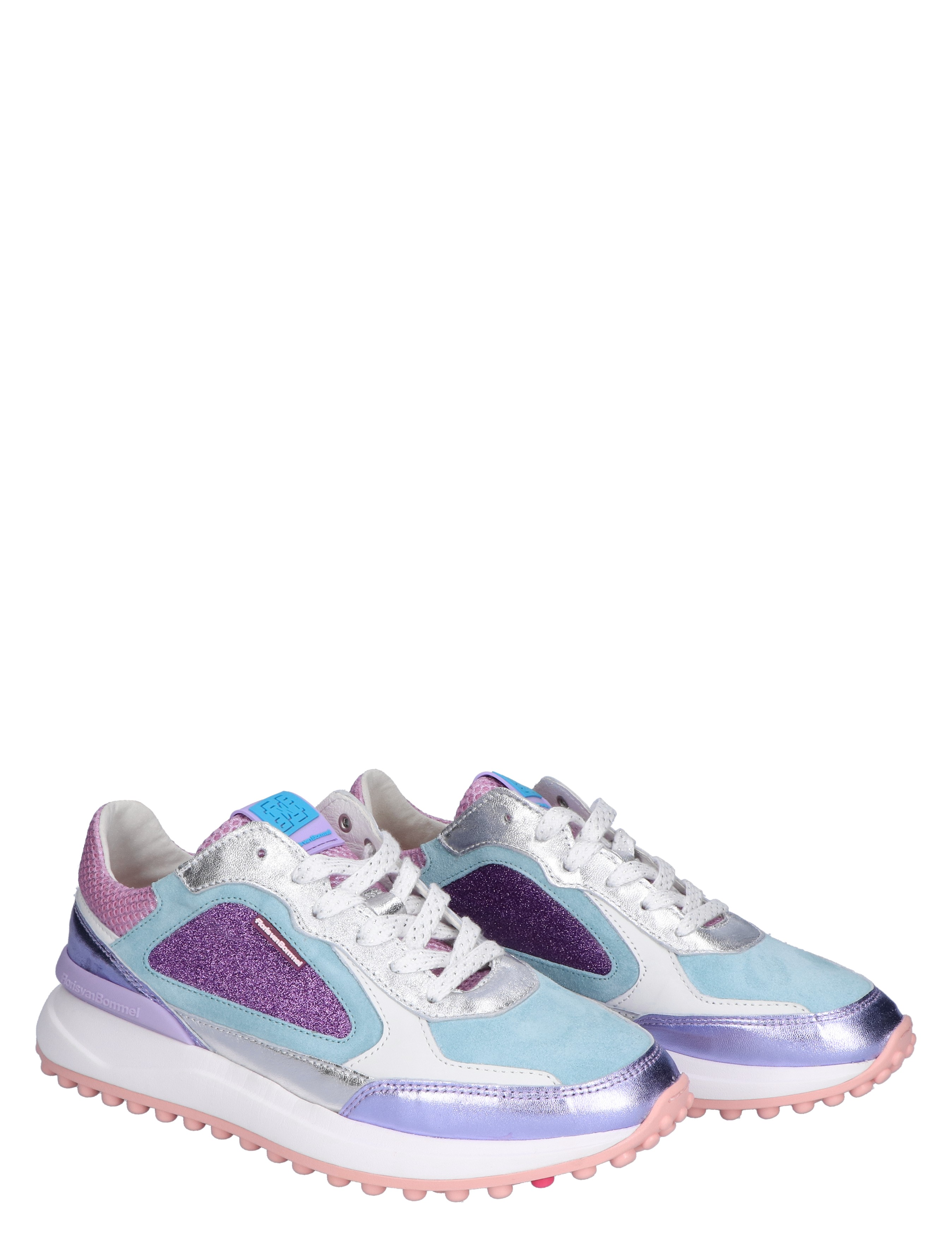 Floris van Bommel - Noppi  43-01 Purple G-Wijdte - Sneakers - Dames - Lage Sneakers - 47135_47_5