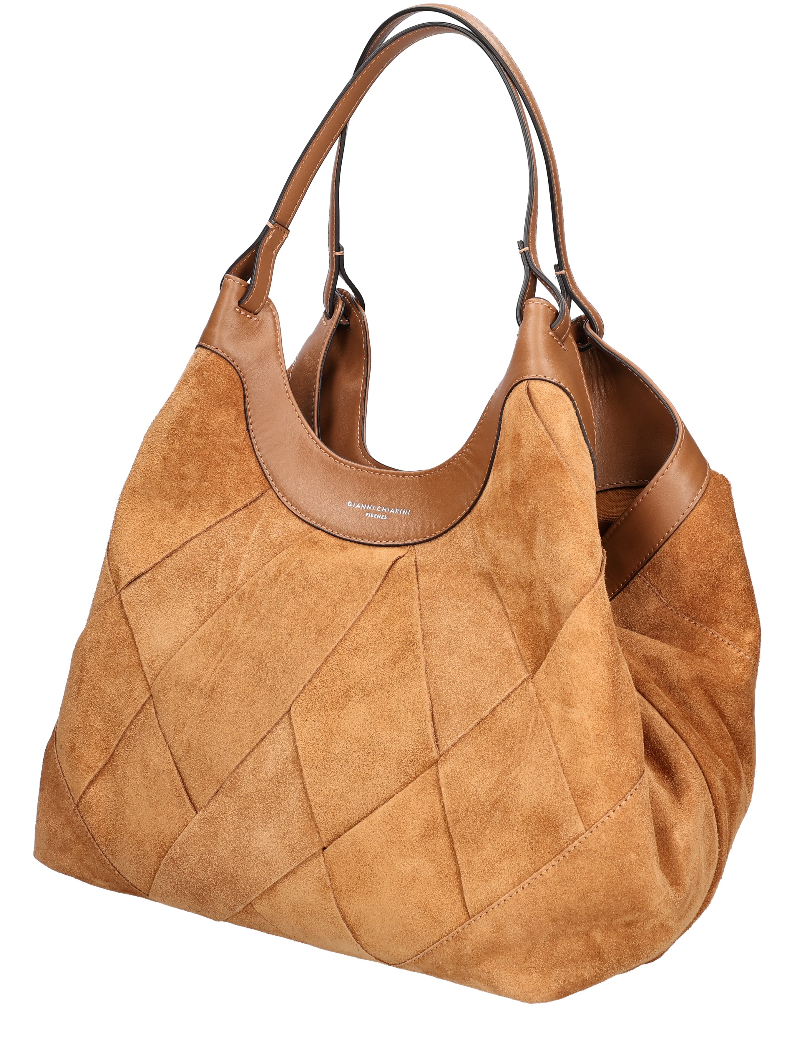 Gianni Chiarini - Dua Large Caramel - Dames - Schoudertassen - 49689_22_2