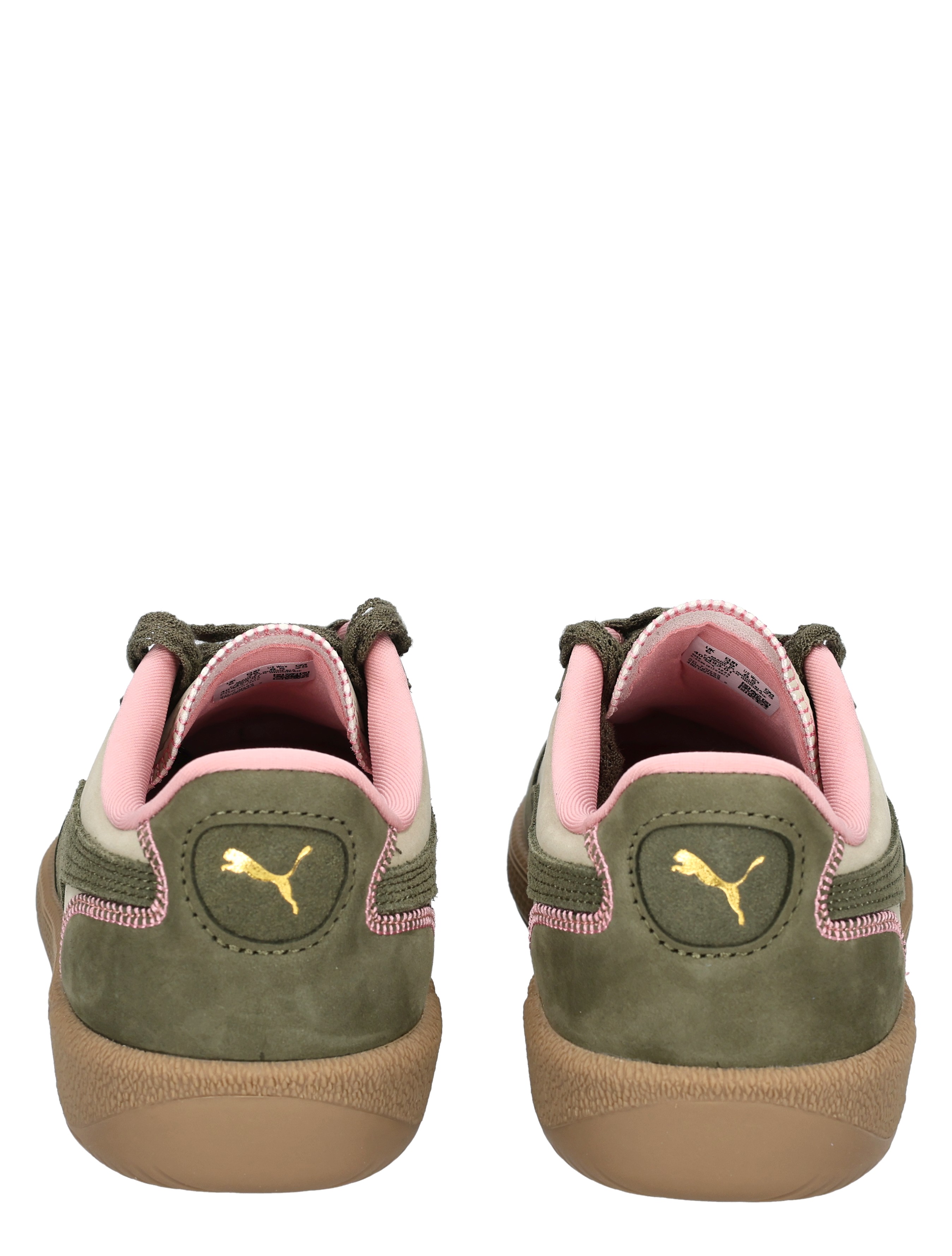 Puma - Palermo Lux 405493 01 Pebble Gray Loden Gr - Dames - Sneakers - Lage Sneakers - 49700_67_6