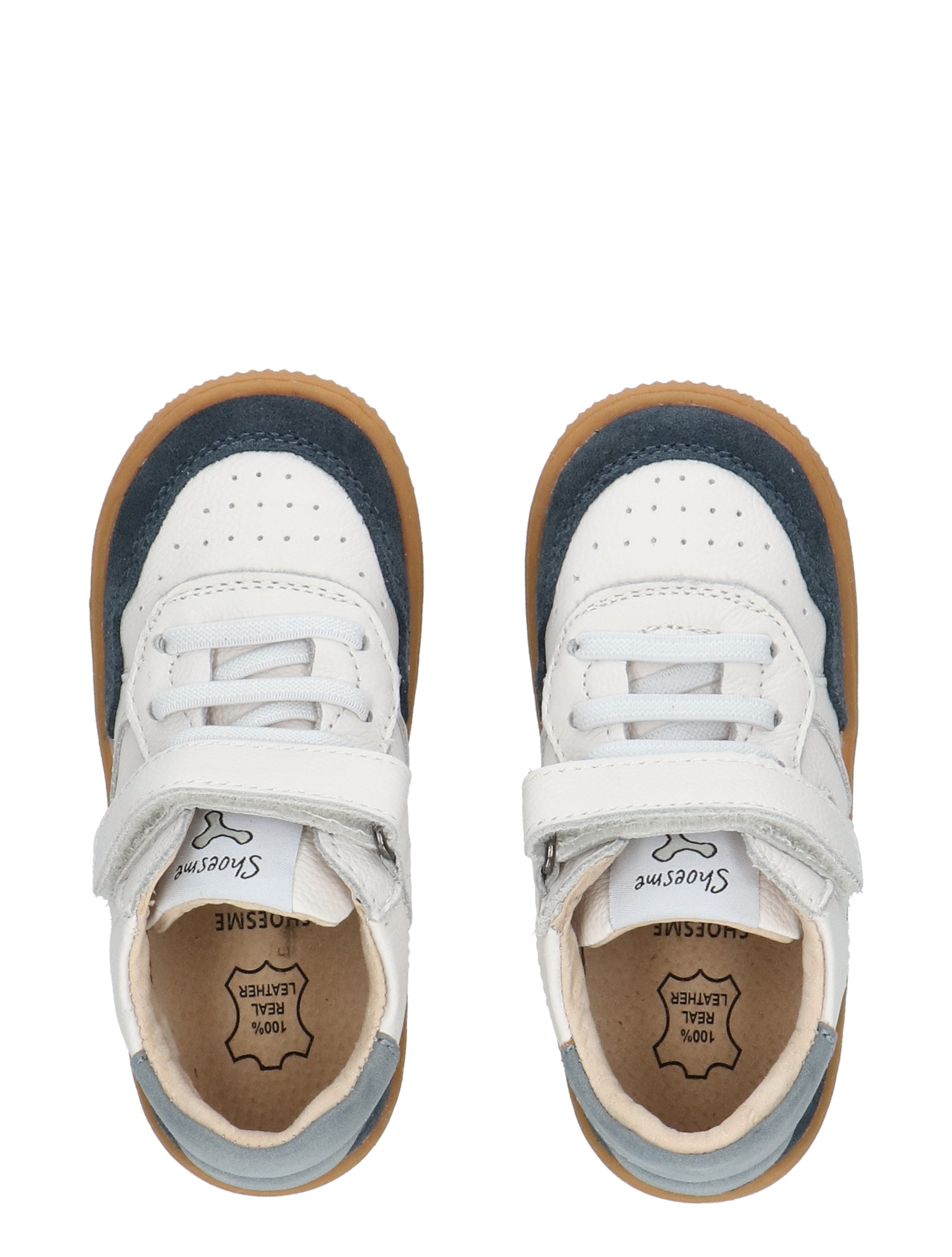 Shoesme - BN25S012 A White Dark Blue - Jongens - Babyshoenen - 50555_83_7