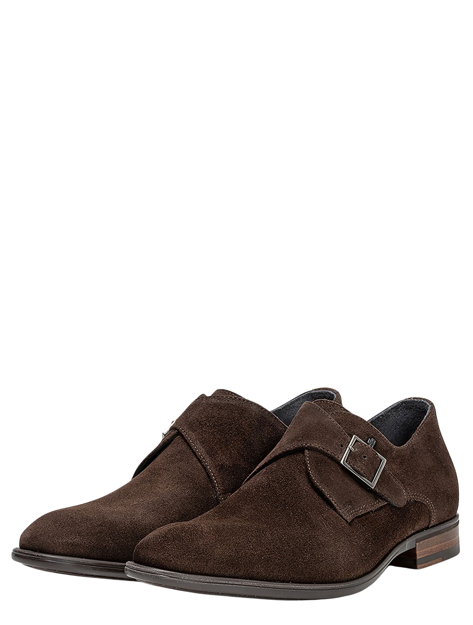 Van Bommel - SBM-30169 04.03 Dark Brown H-Wijdte - Heren - Gespschoenen - 51388_22_2