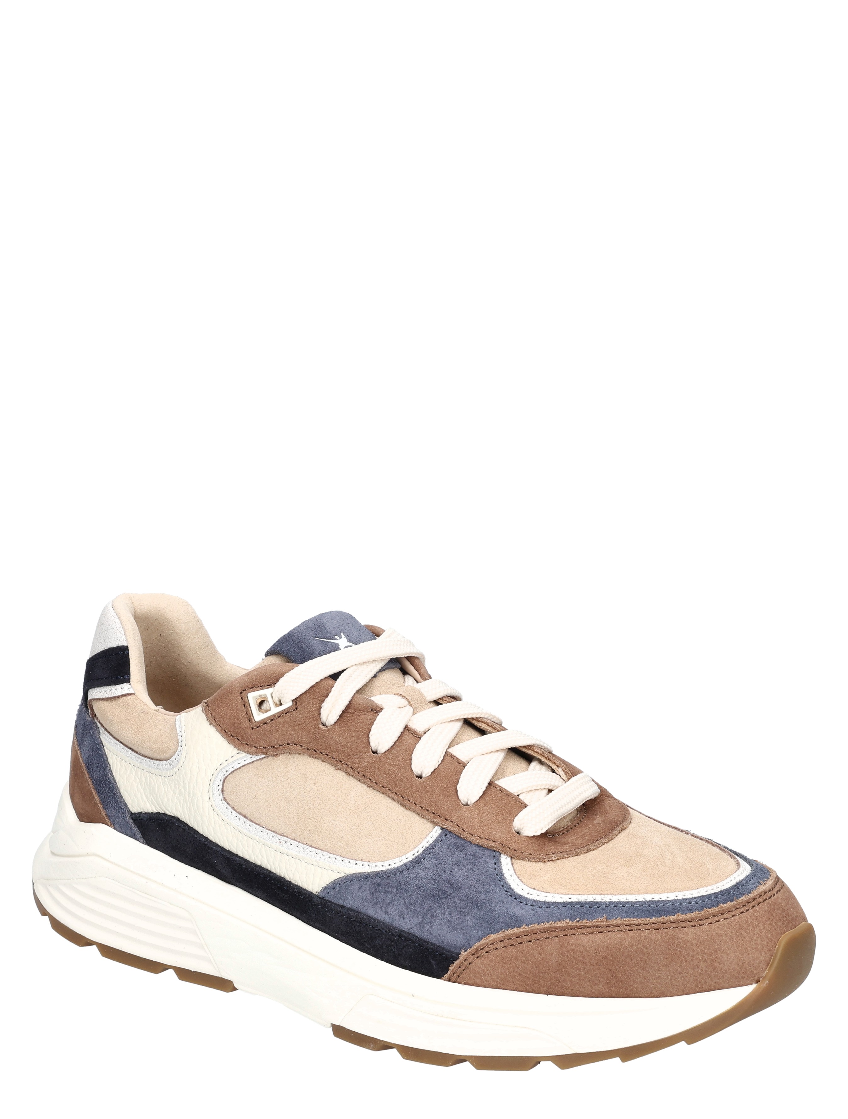 Xsensible - 33204.4 Manhattan Men 352 Brown Combi H-Wijdte - Heren - Veterschoenen - Casual Veterschoenen - 50400_22_3