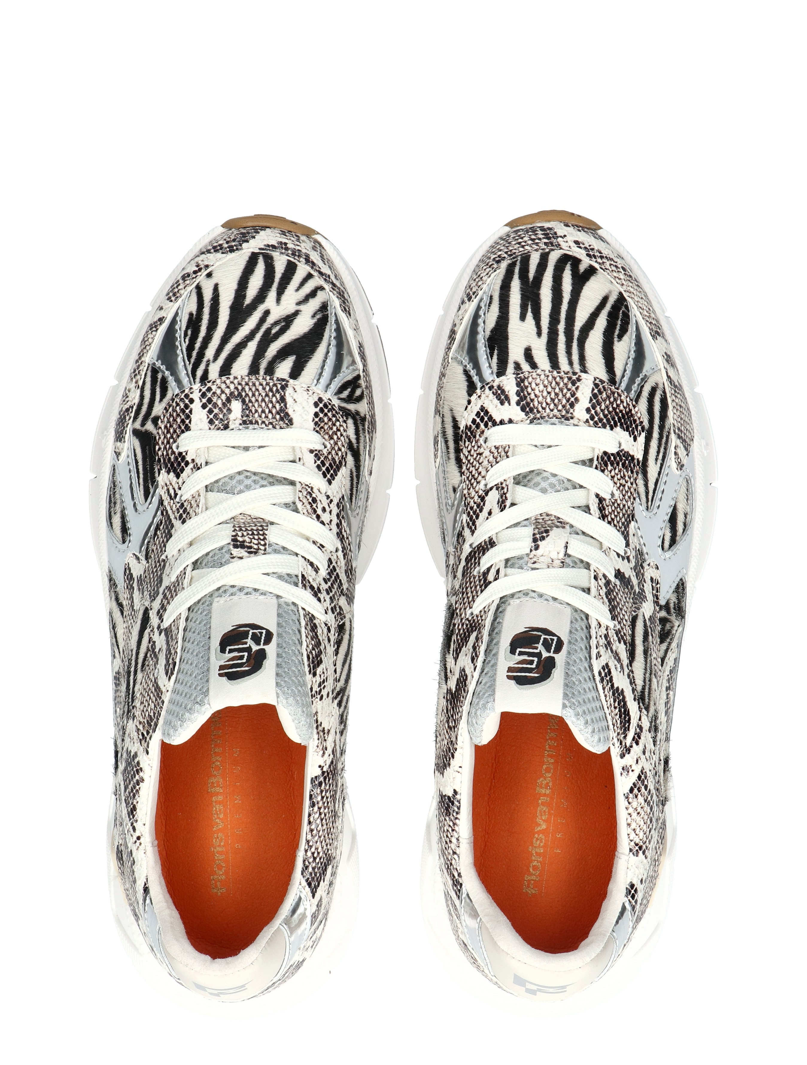 Floris van Bommel - De Daysi 10167 19-01 Black Combi G-Wijdte - Sneakers - Dames - Lage Sneakers - 50831_18_8