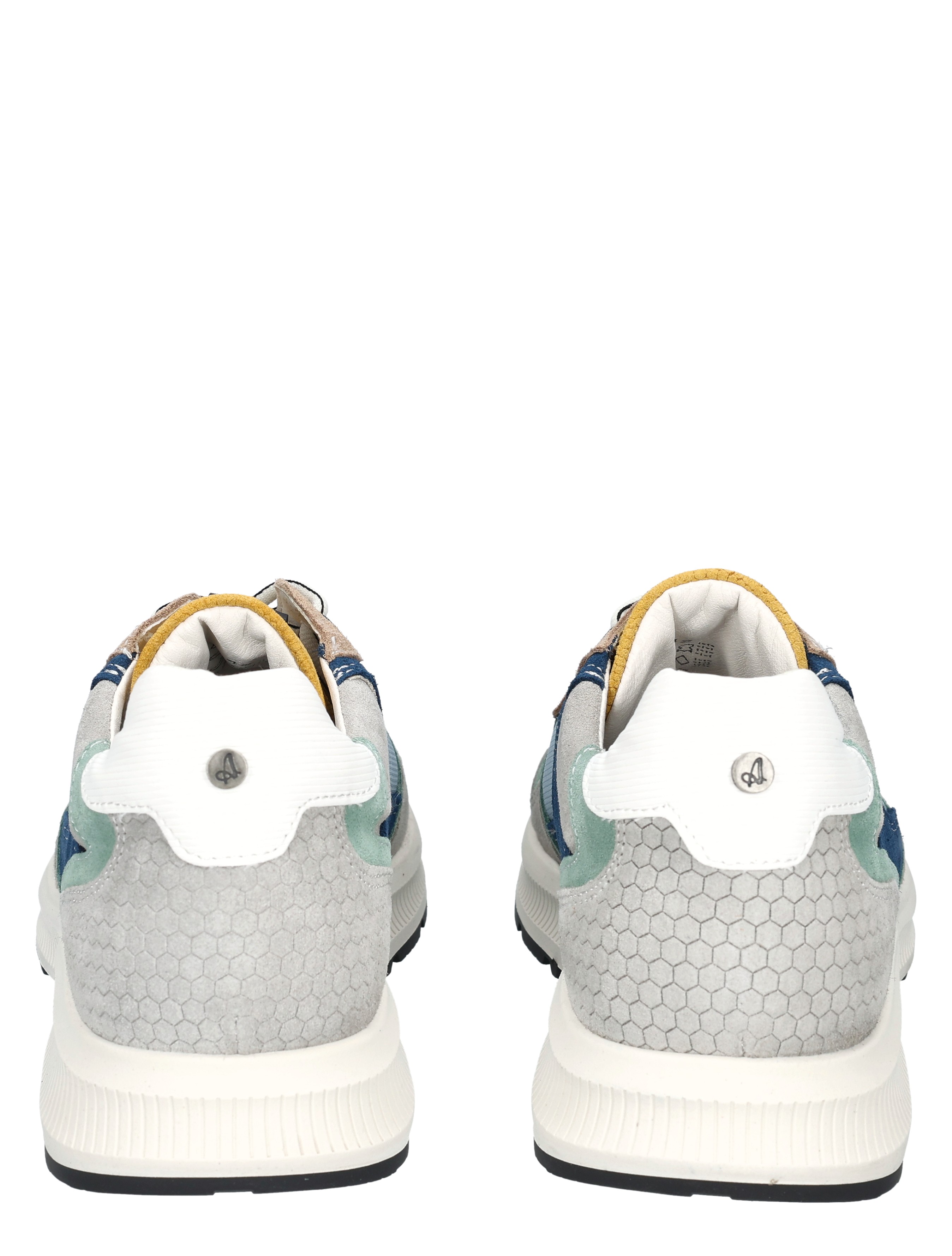 Australian - Cadiz H 15.1714.01.SLH Blue Beige Gree - Heren - Veterschoenen - Casual Veterschoenen - 50779_73_7