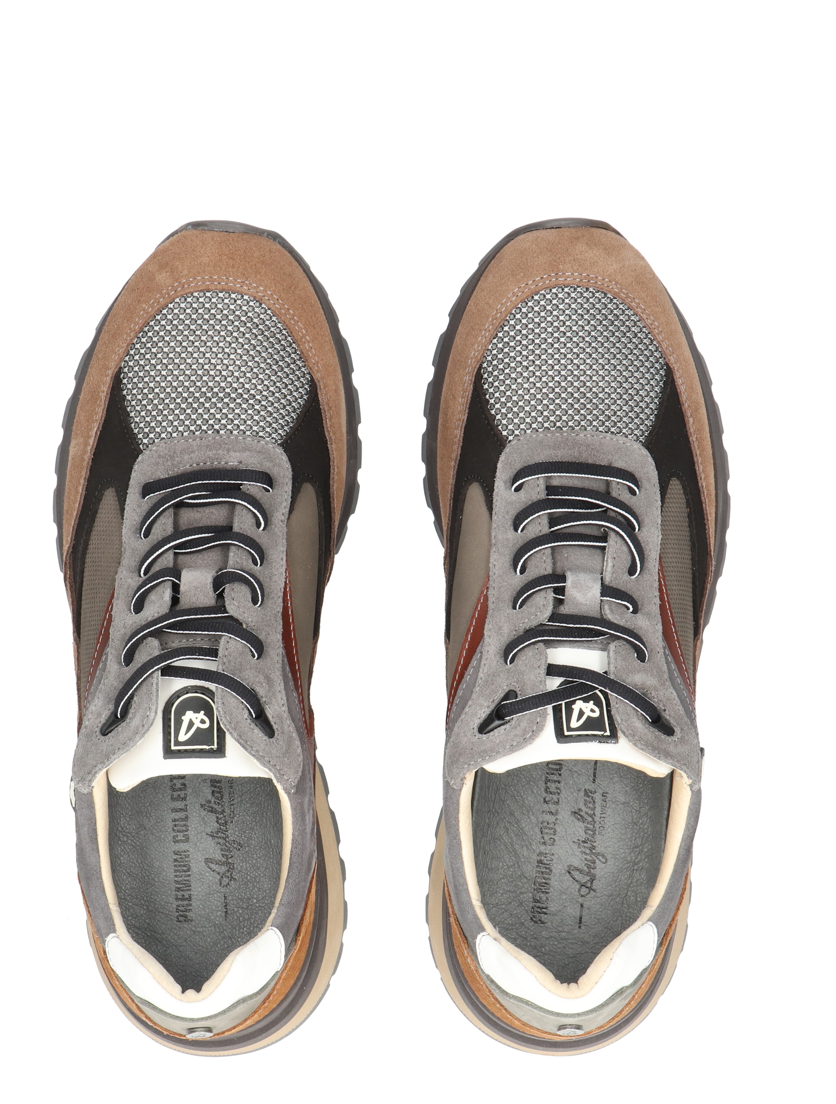 Australian - Sparrow Taupe Grey Tan - Heren - Veterschoenen - Casual Veterschoenen - 48943_79_7