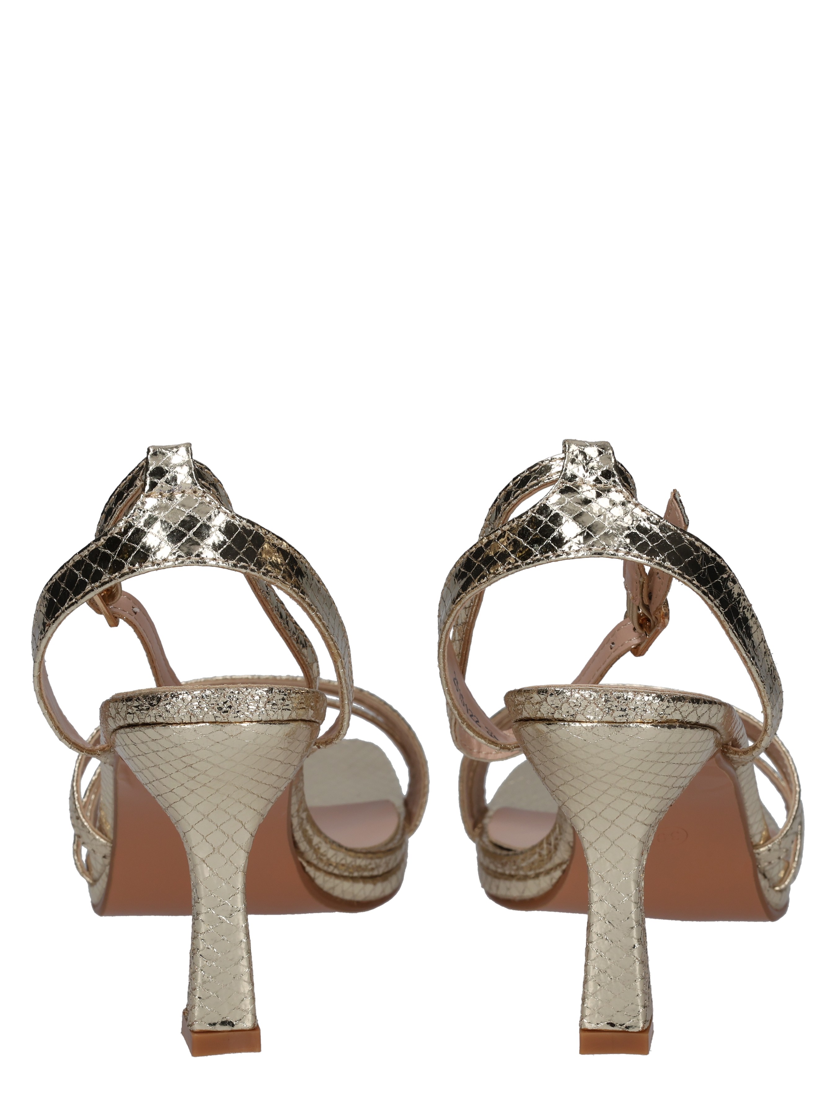 Lisa & Jo - Woly Gold - Dames - Sandalettes - 47539_53_6