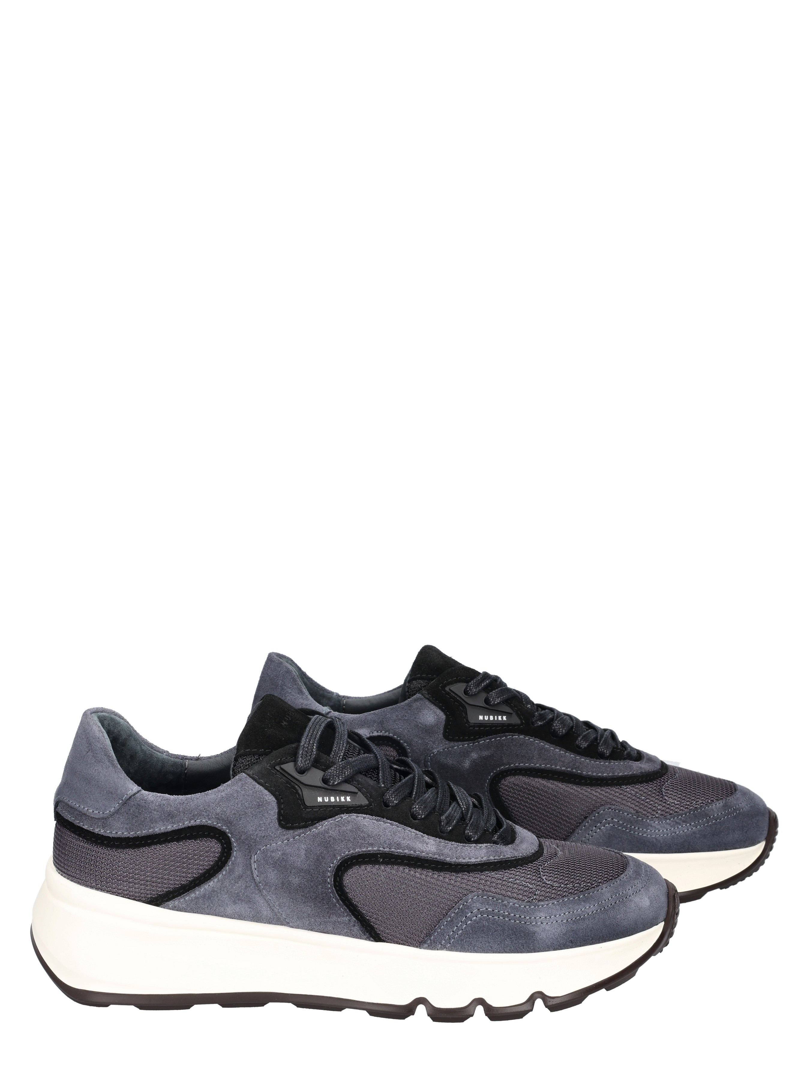 sneaker, grijs, suède, mesh, demping