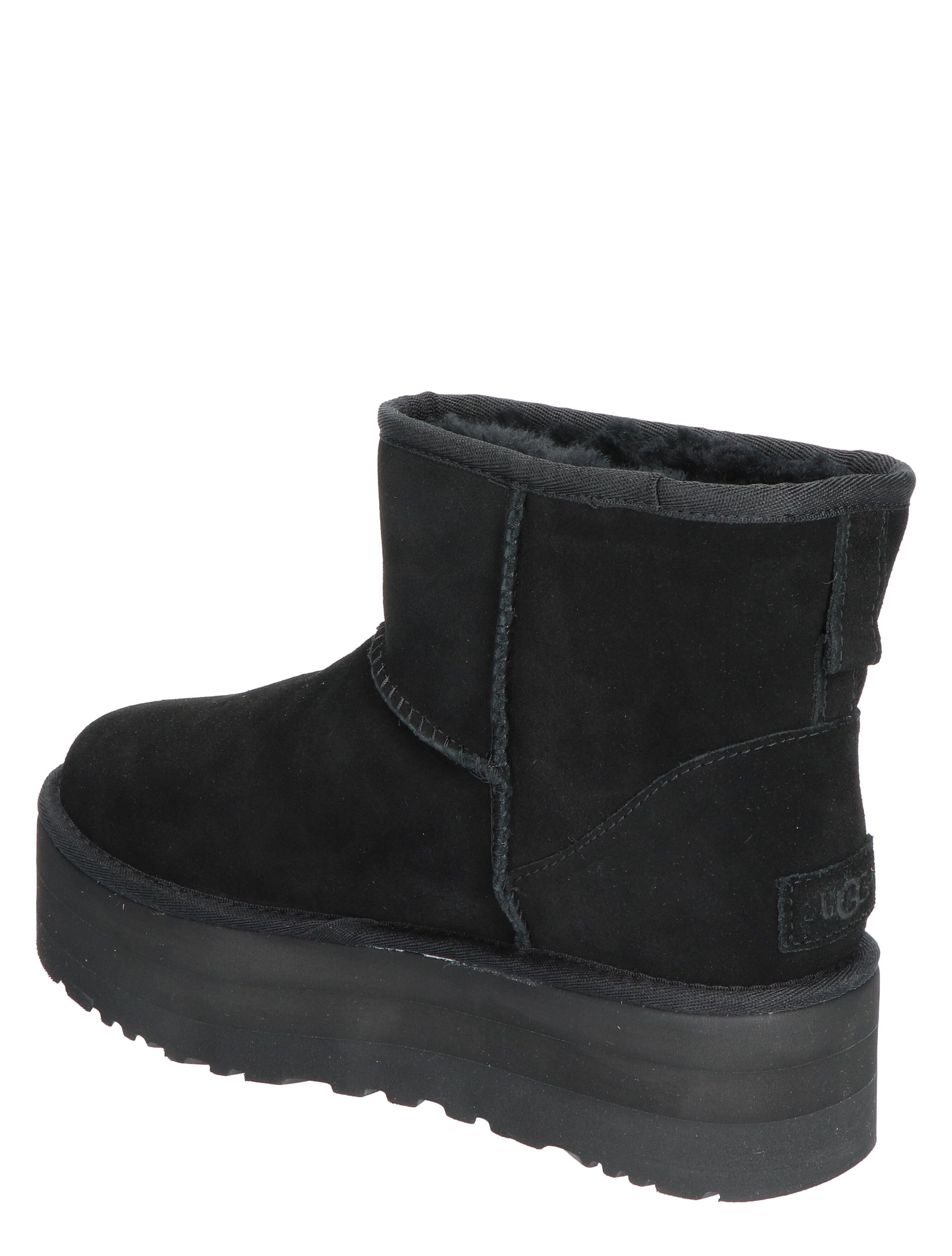 UGG - Kids Classic Mini Platform Black - Dames - Boots - Enkellaarsjes - 42236_11_4