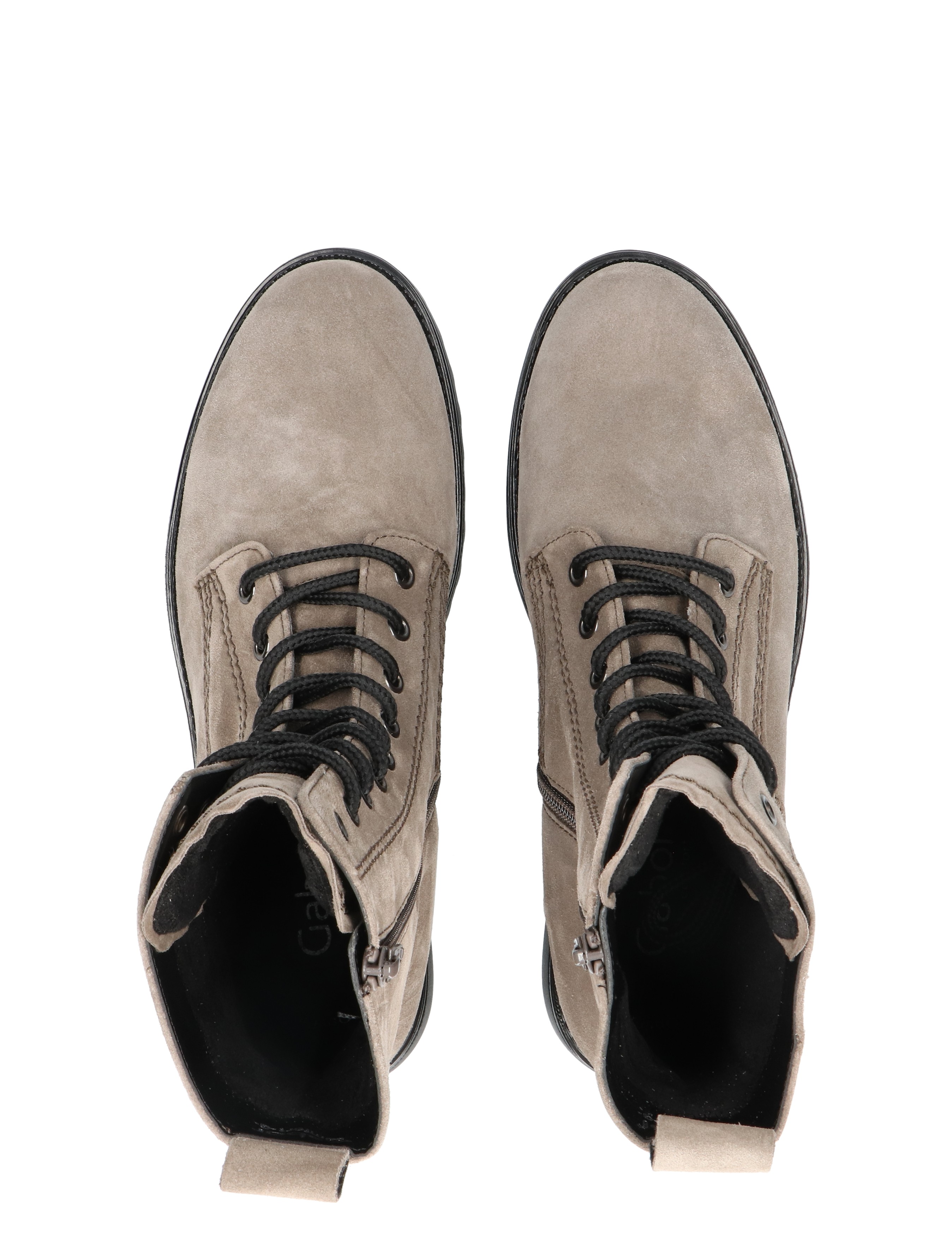 Gabor - 72.755.30 Beige G-Wijdte - Dames - Boots - Veter Boots - 48897_77_7