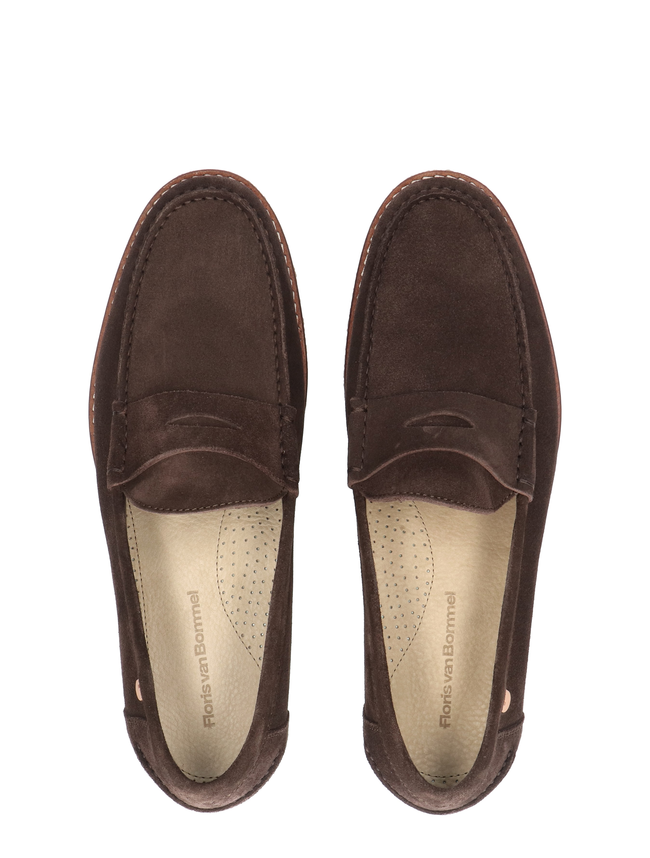 Floris van Bommel - De Krepper 40034 21-02 Dark Brown G+ Wijdte - Heren - Loafers - 50670_22_8