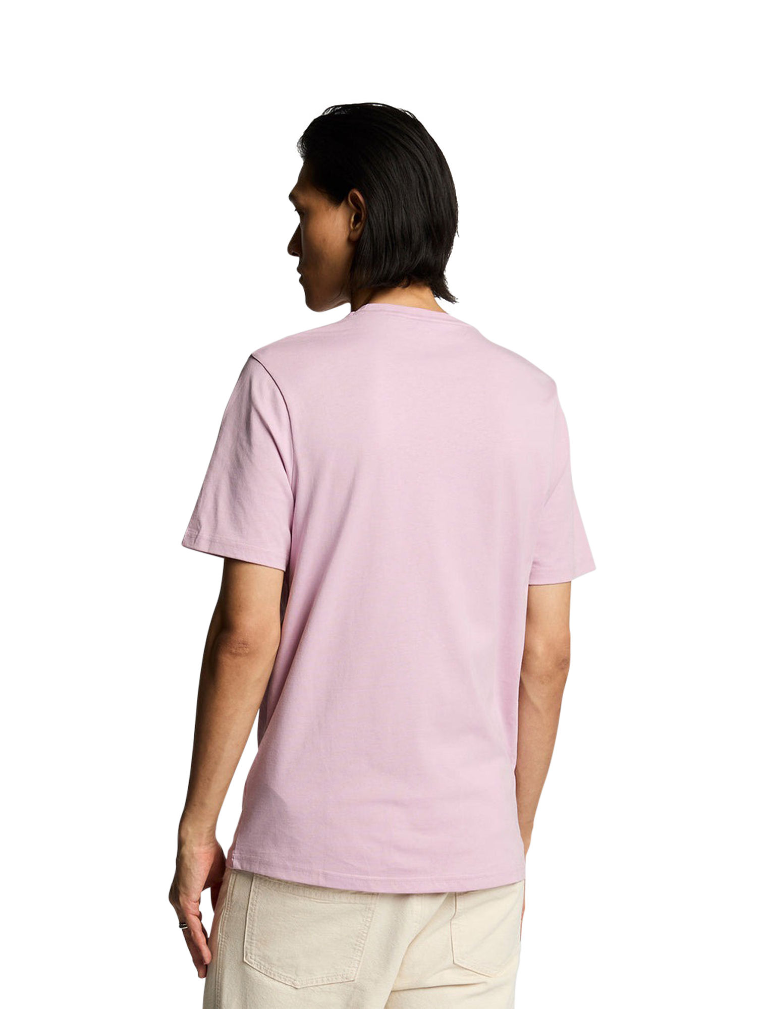 Plain T-Shirt X574 Pink Light