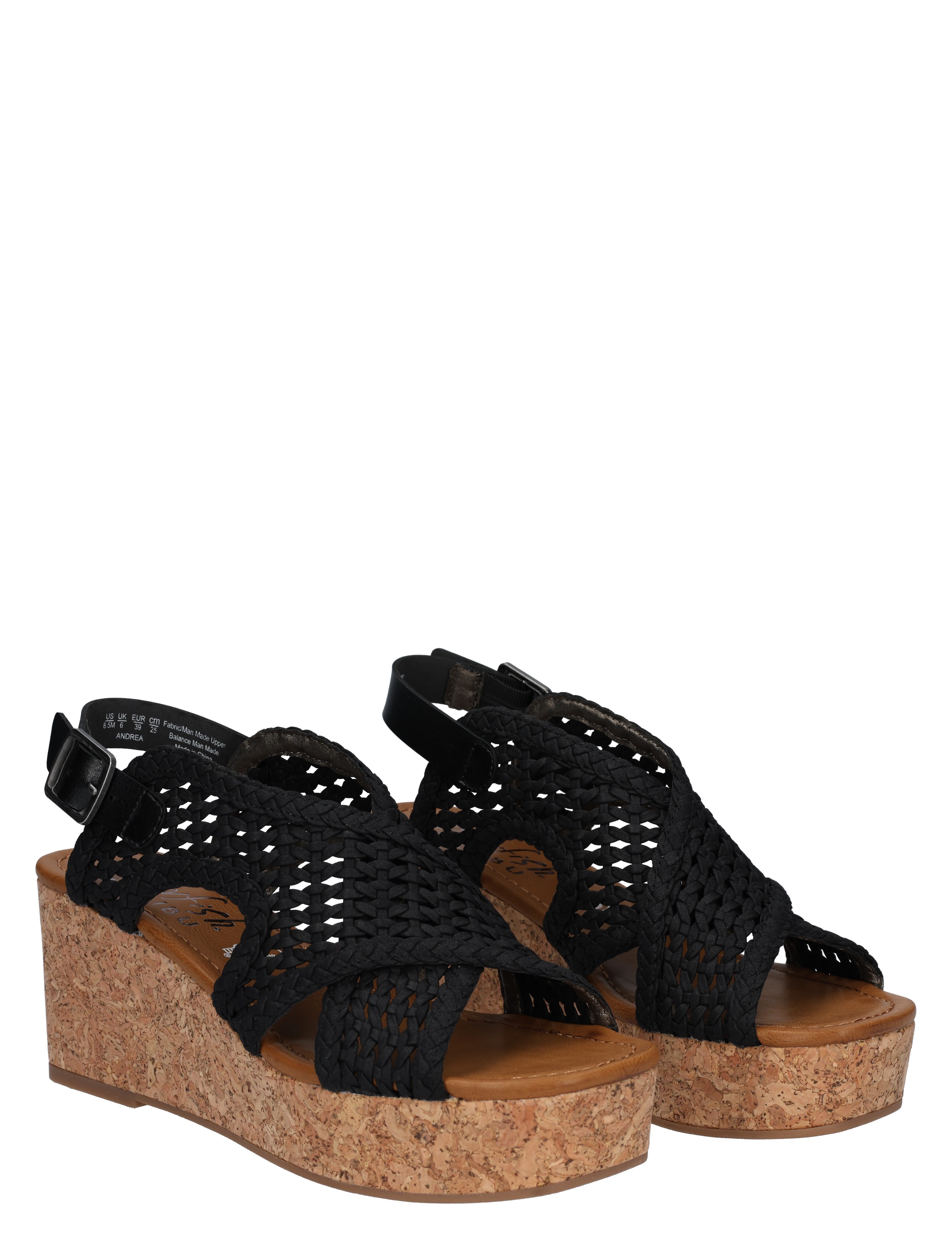 Blowfish Malibu - Andrea J3527 Black - Dames - Sleehakken - 47001_11_5