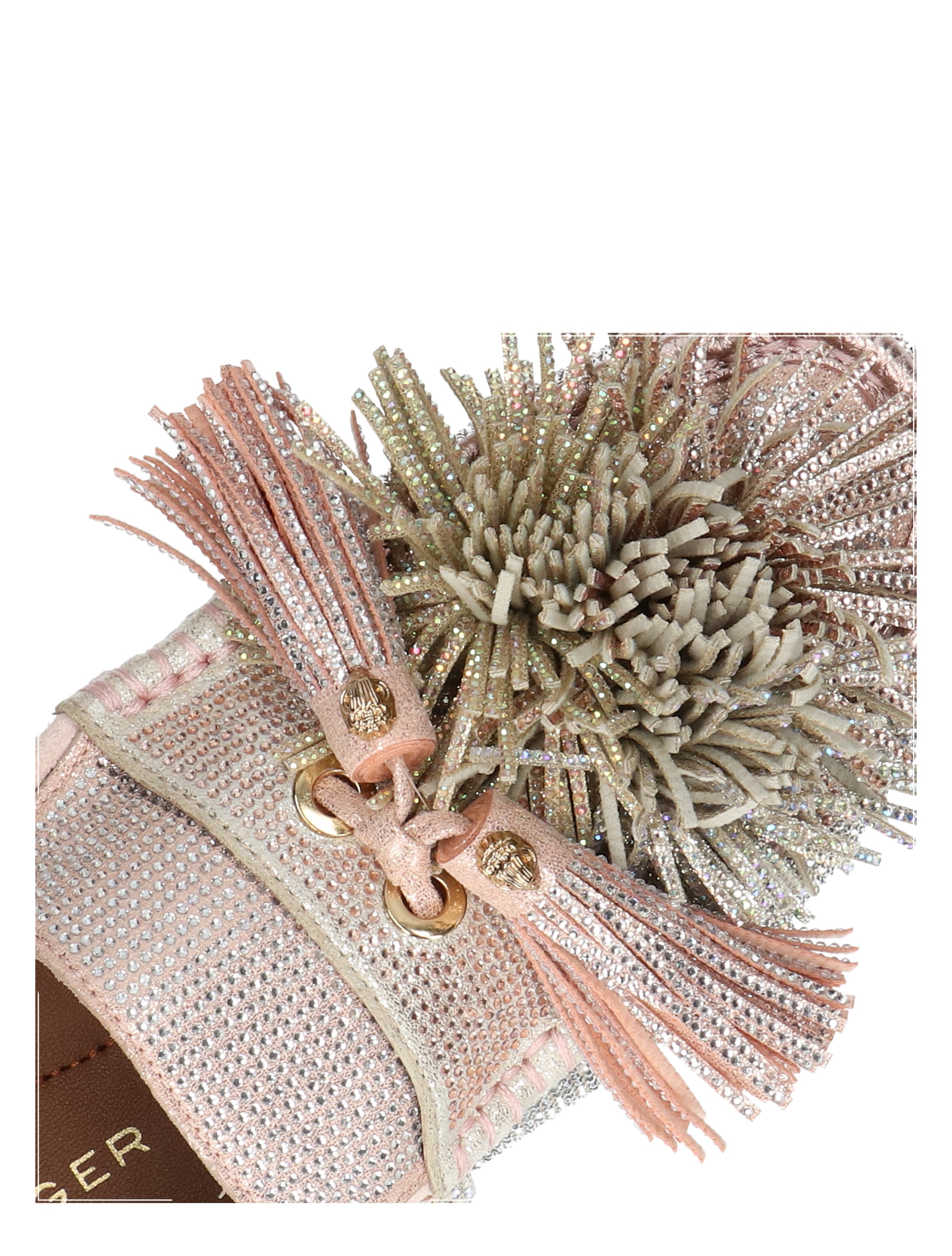 Kurt Geiger - PomPom Moccasin Metal Combi - Dames - Loafers - 49596_53_9