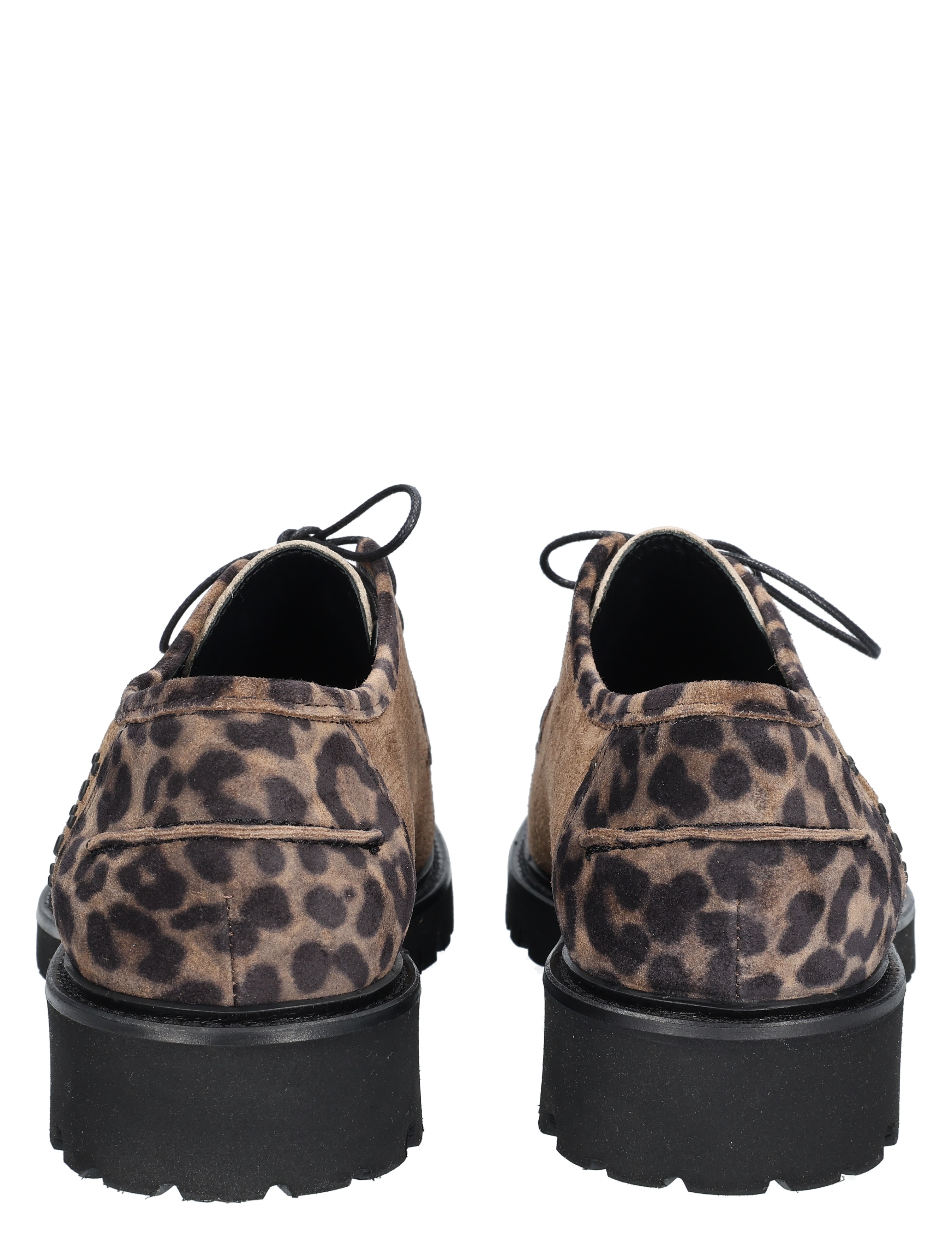 Floris van Bommel - Selsi SFW-30036 34-01 Taupe G+ Wijdte - Dames - Veterschoenen - Casual Veterschoenen - 49295_77_6