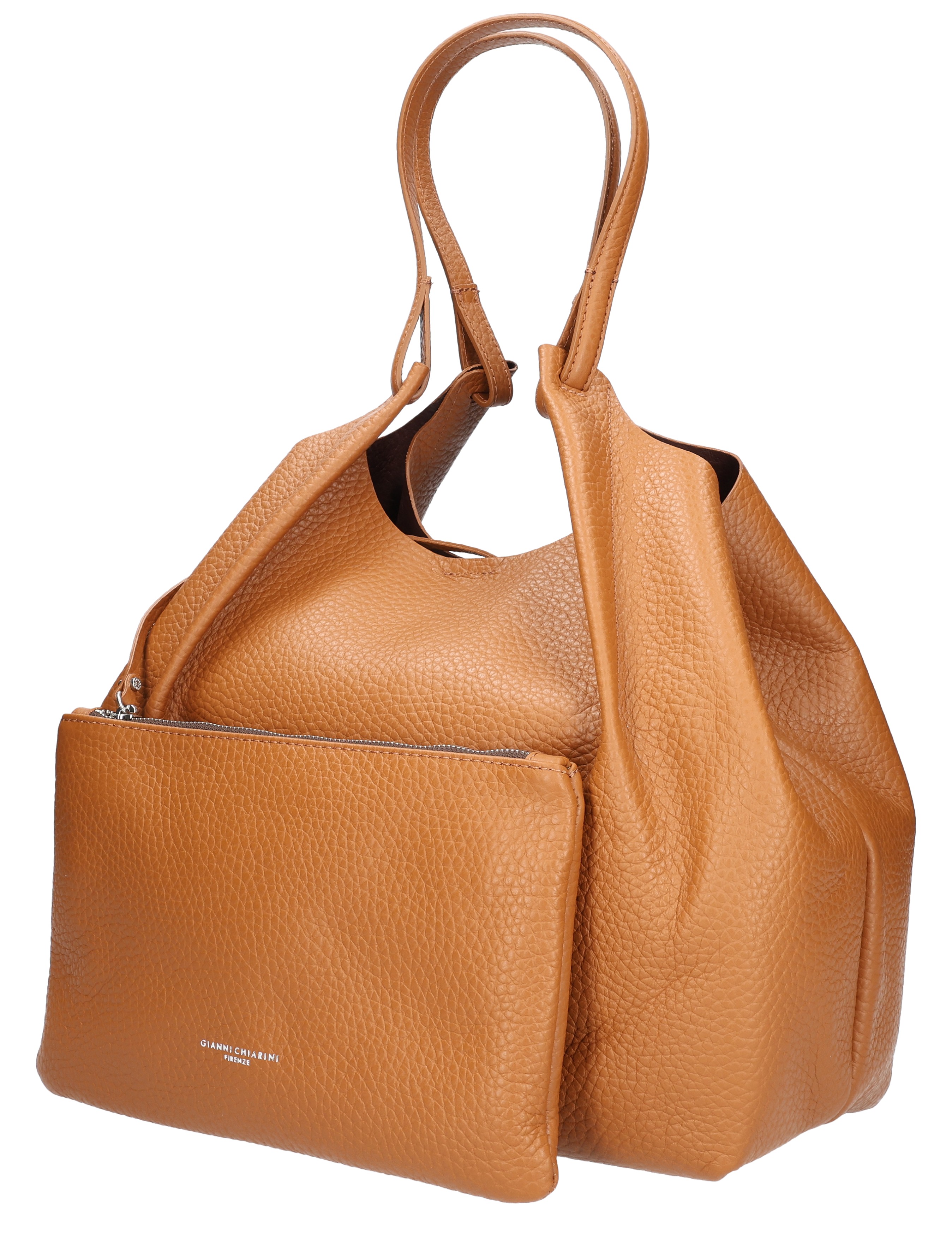 Gianni Chiarini - 9720-6 RENGDBL Cuoio-TdM - Schoudertassen - Dames - 48849_22_3