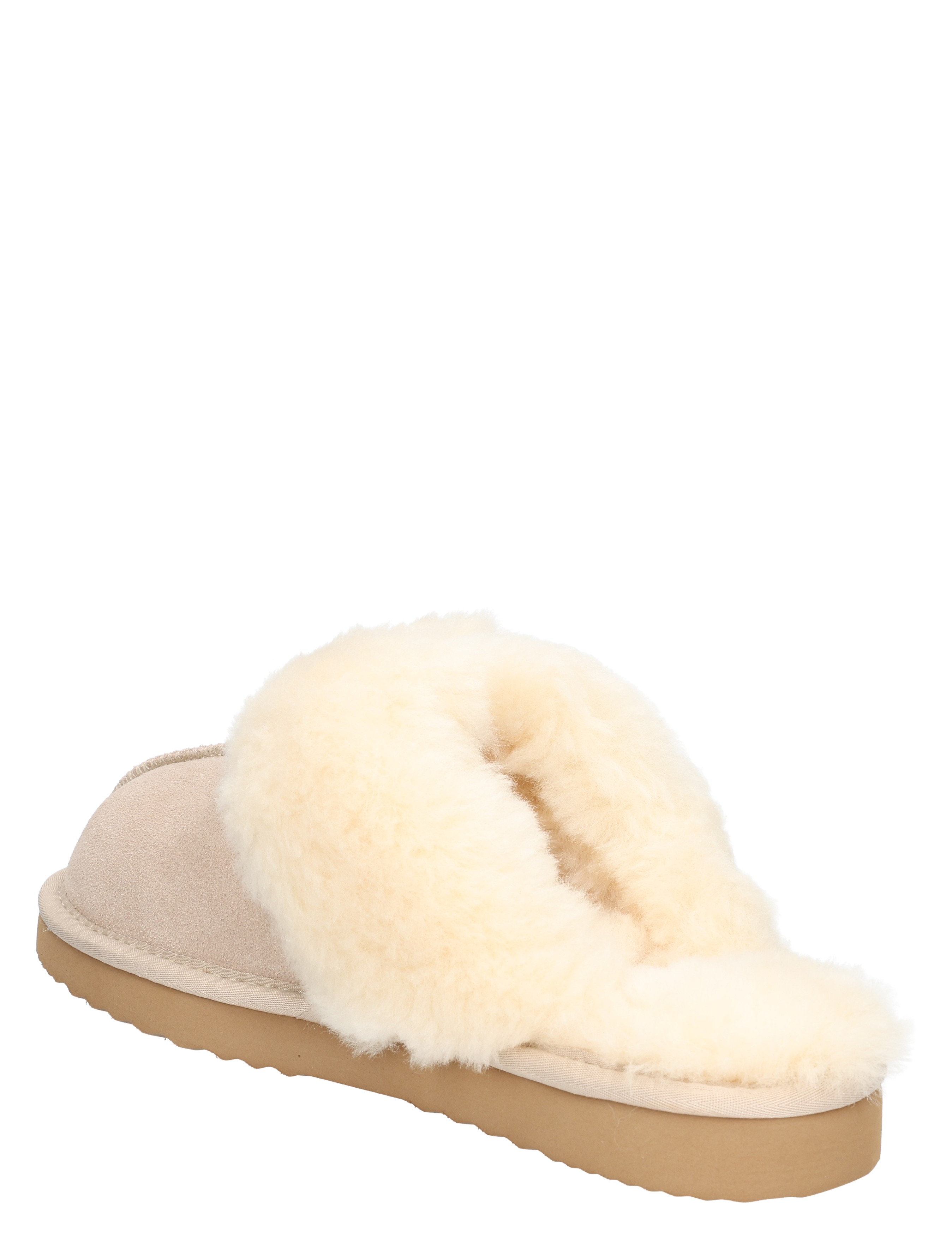 Cypres - Caiya 2545225 Sand Cow Suede - Dames - Pantoffels - 49479_77_4