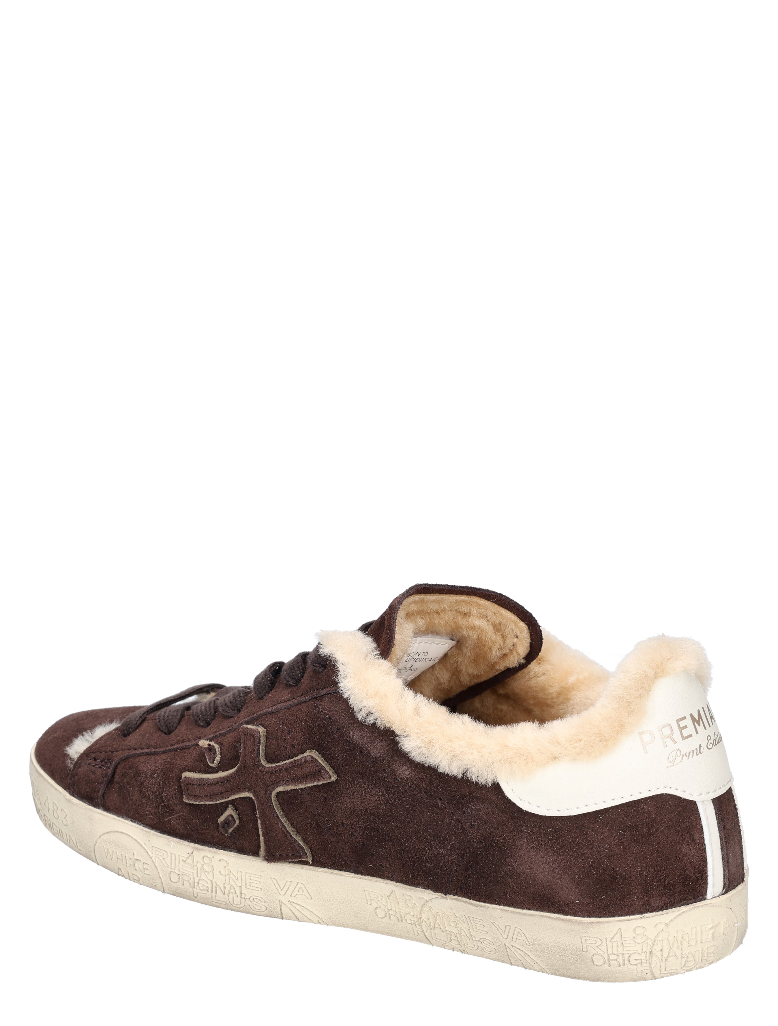 suede, bruin, slip-on, shearling, sneaker
