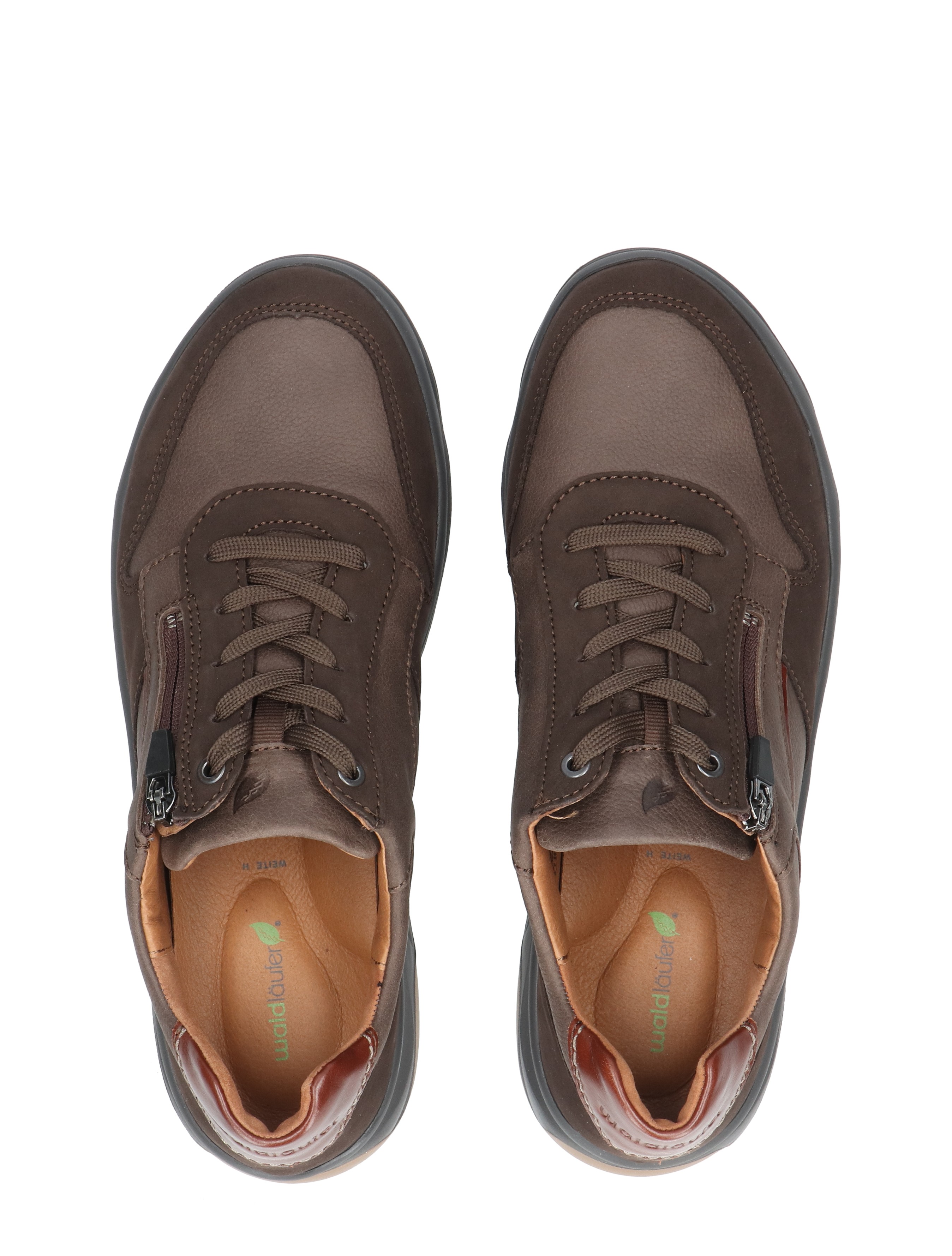 Waldlaufer - 718006 Brown H-wijdte - Heren - Veterschoenen - Casual Veterschoenen - 48861_22_7