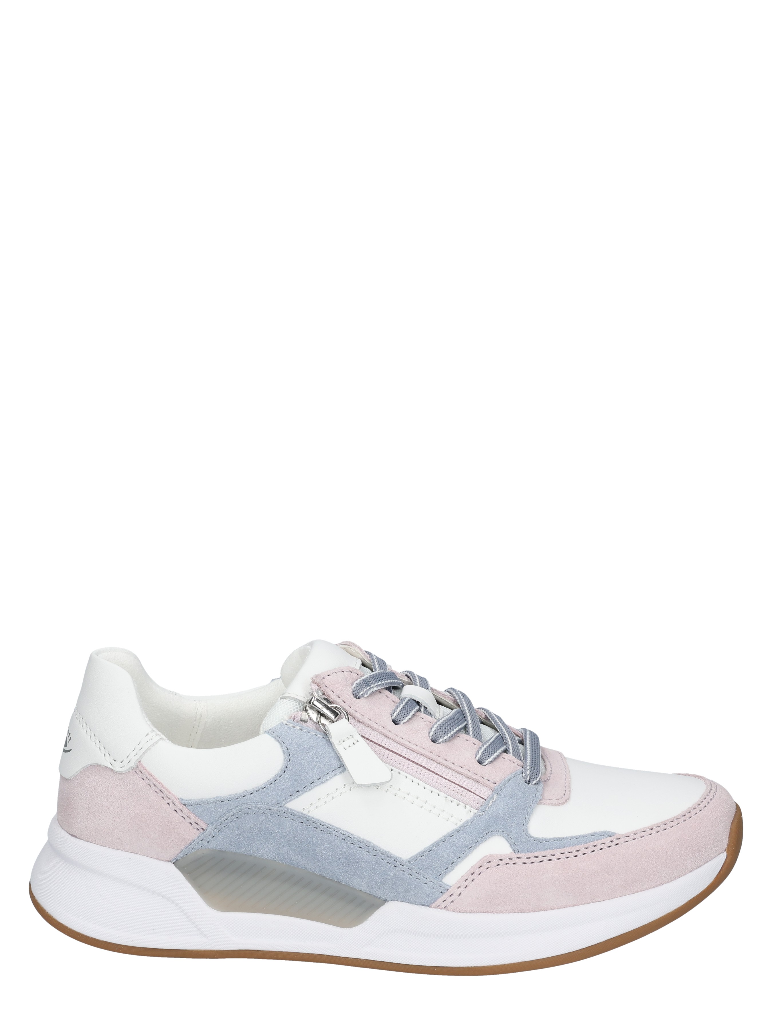 Gabor Rollingsoft - 86.958.53 53 weiss/flieder/lagune - Dames - Veterschoenen - Casual Veterschoenen - 49994_88_1