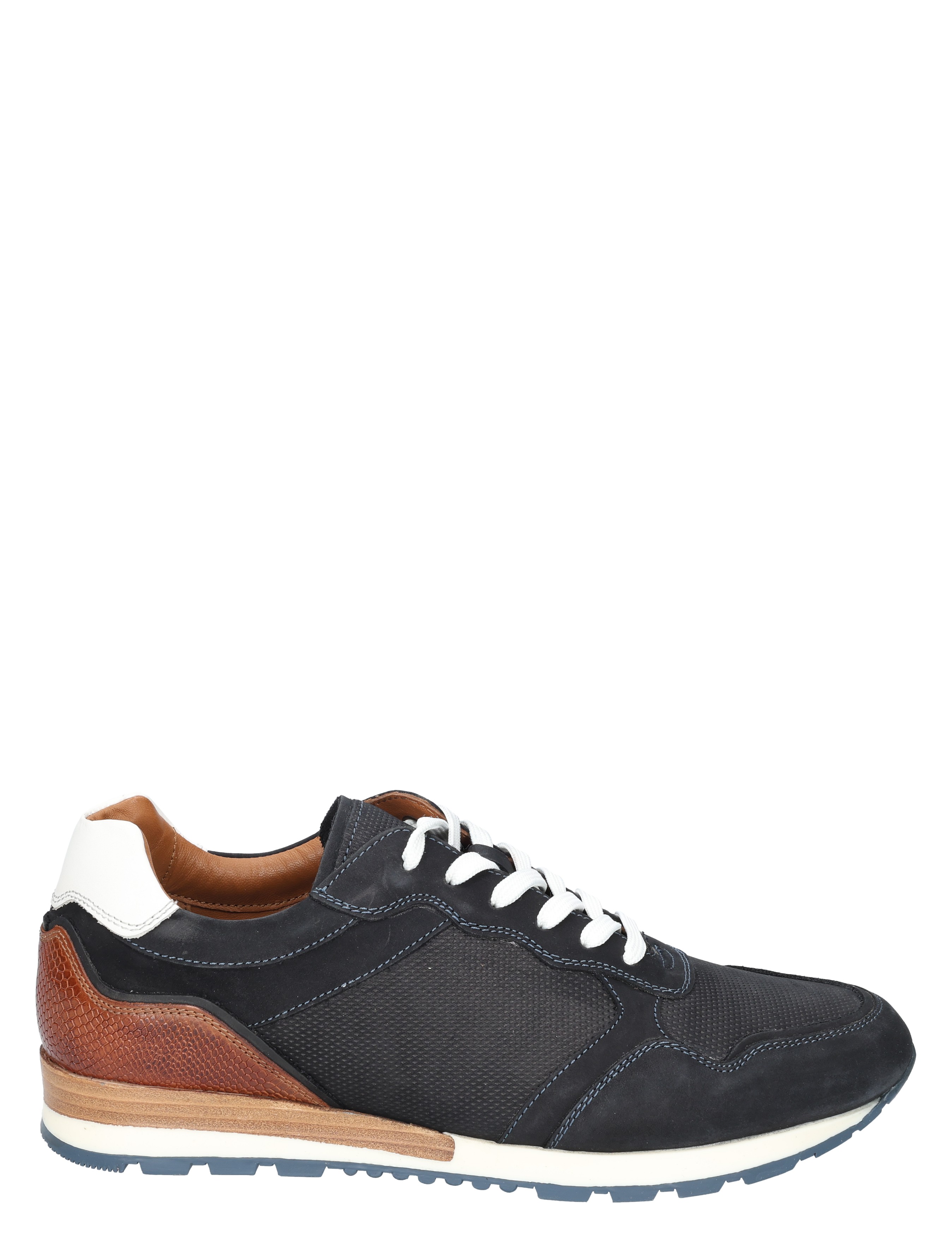Daniel Kenneth - Odar Navy Tan White Nubuck - Heren - Veterschoenen - Casual Veterschoenen - 50996_33_1