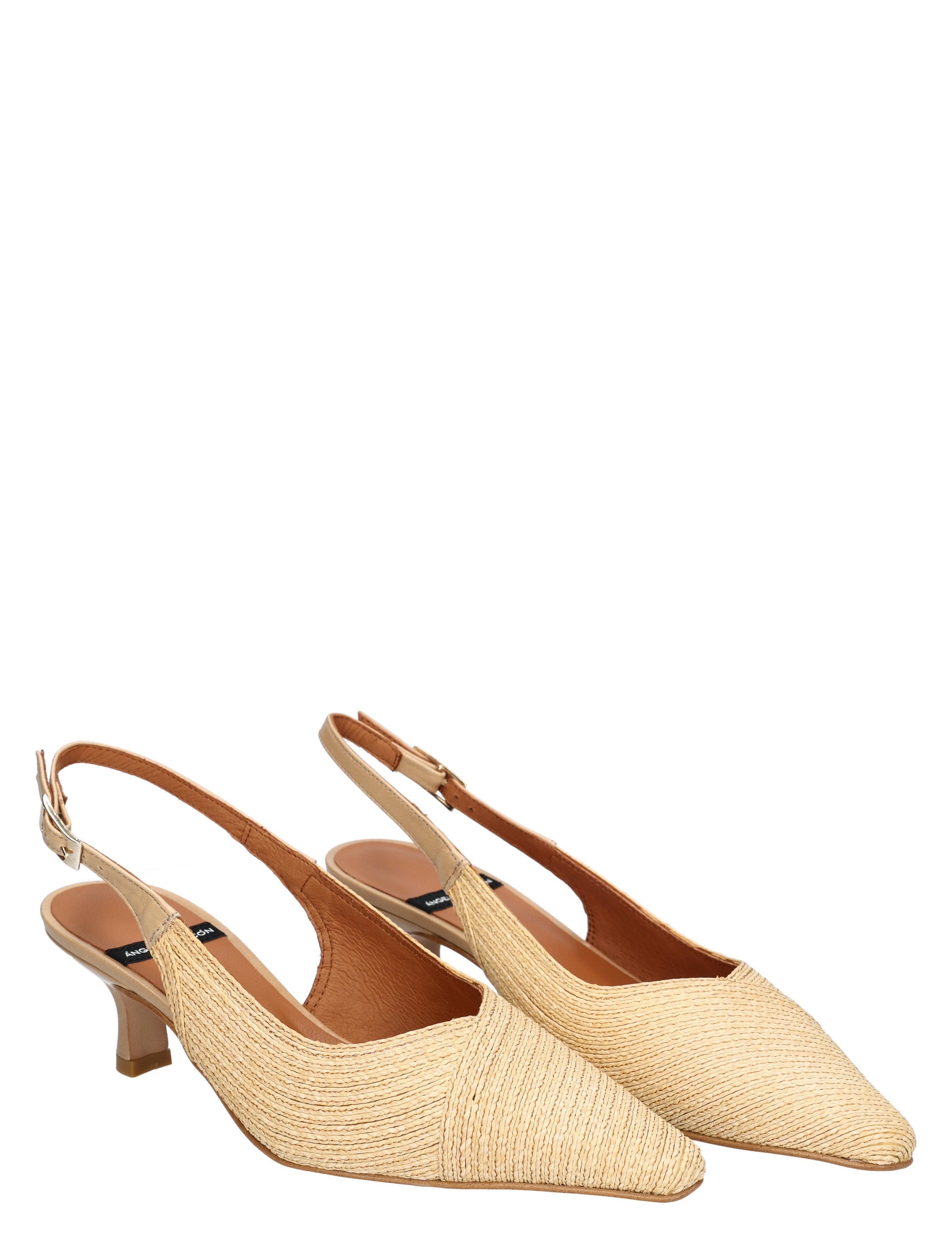 Angel Alarcon - 26020 Natural Gabriela - Dames - Pumps - 50715_77_5