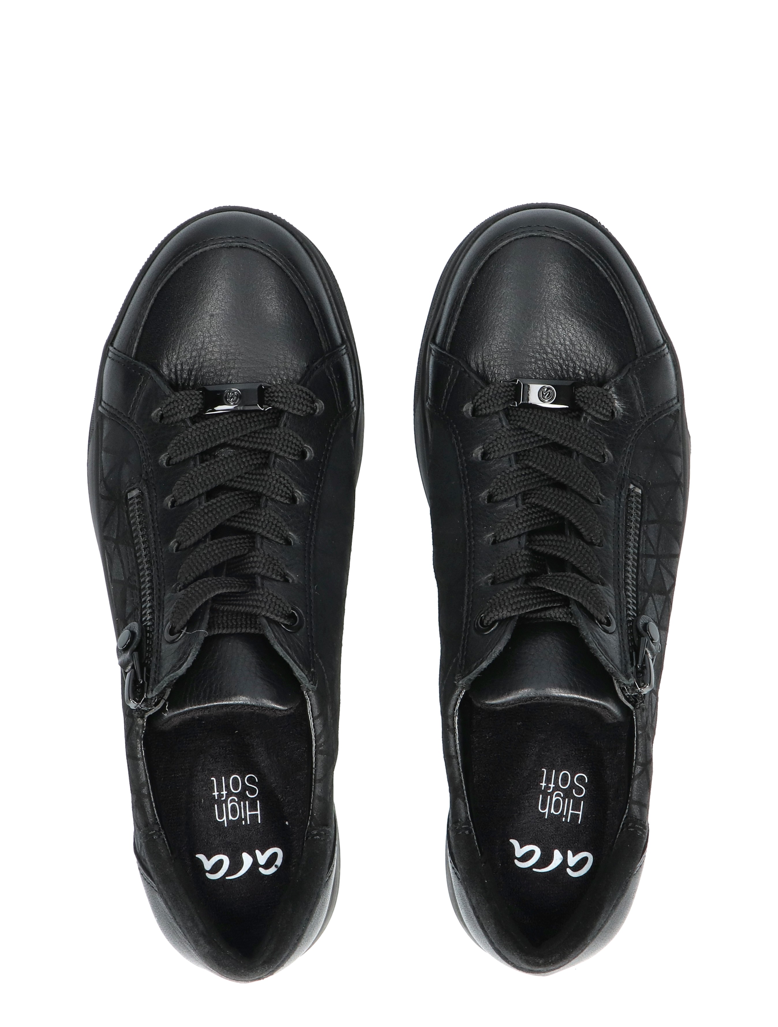 Ara - 12-34432-97 Black G-Wijdte - Dames - Veterschoenen - Casual Veterschoenen - 46173_11_7