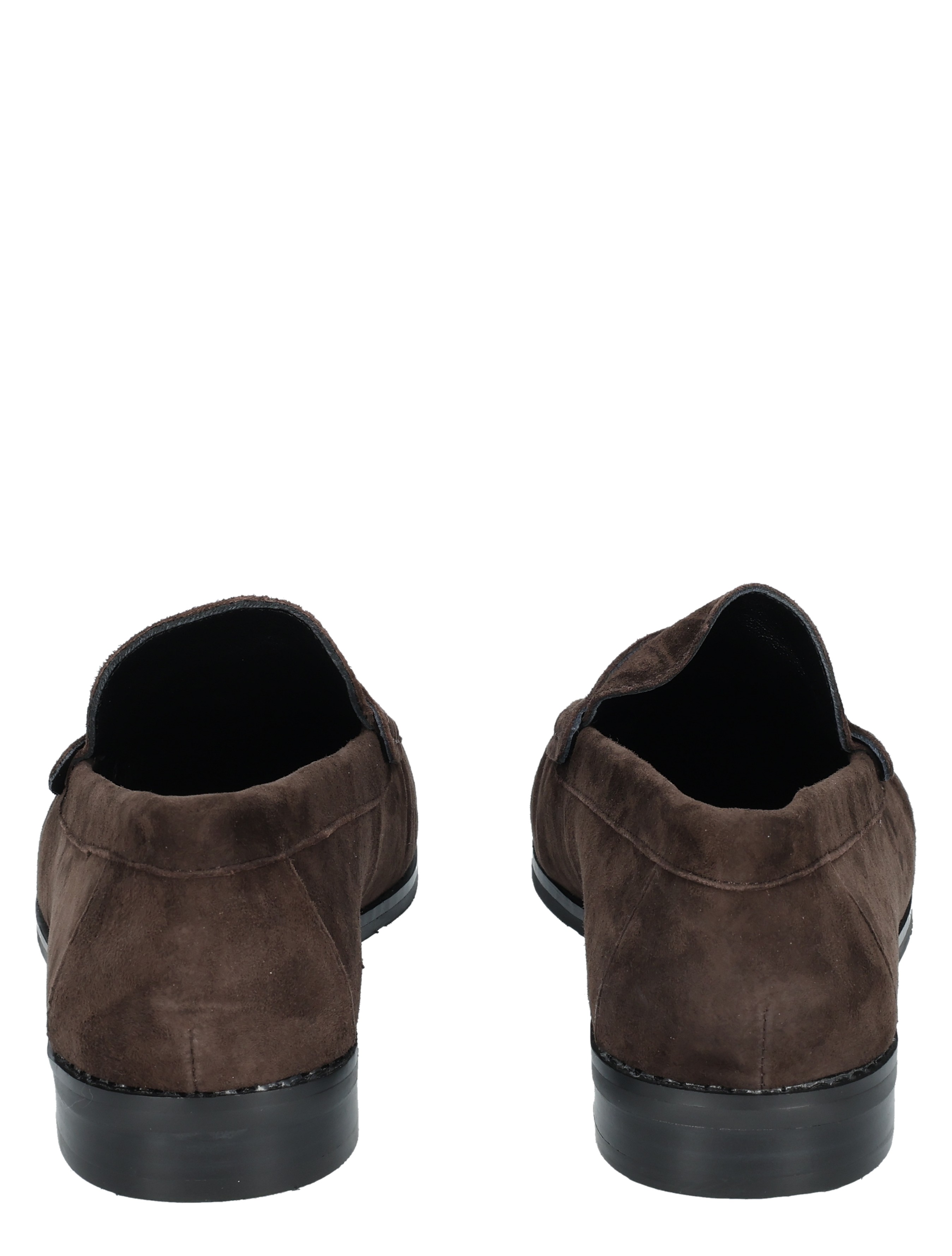 broek, bruine schoenen, suede, loafers, zool