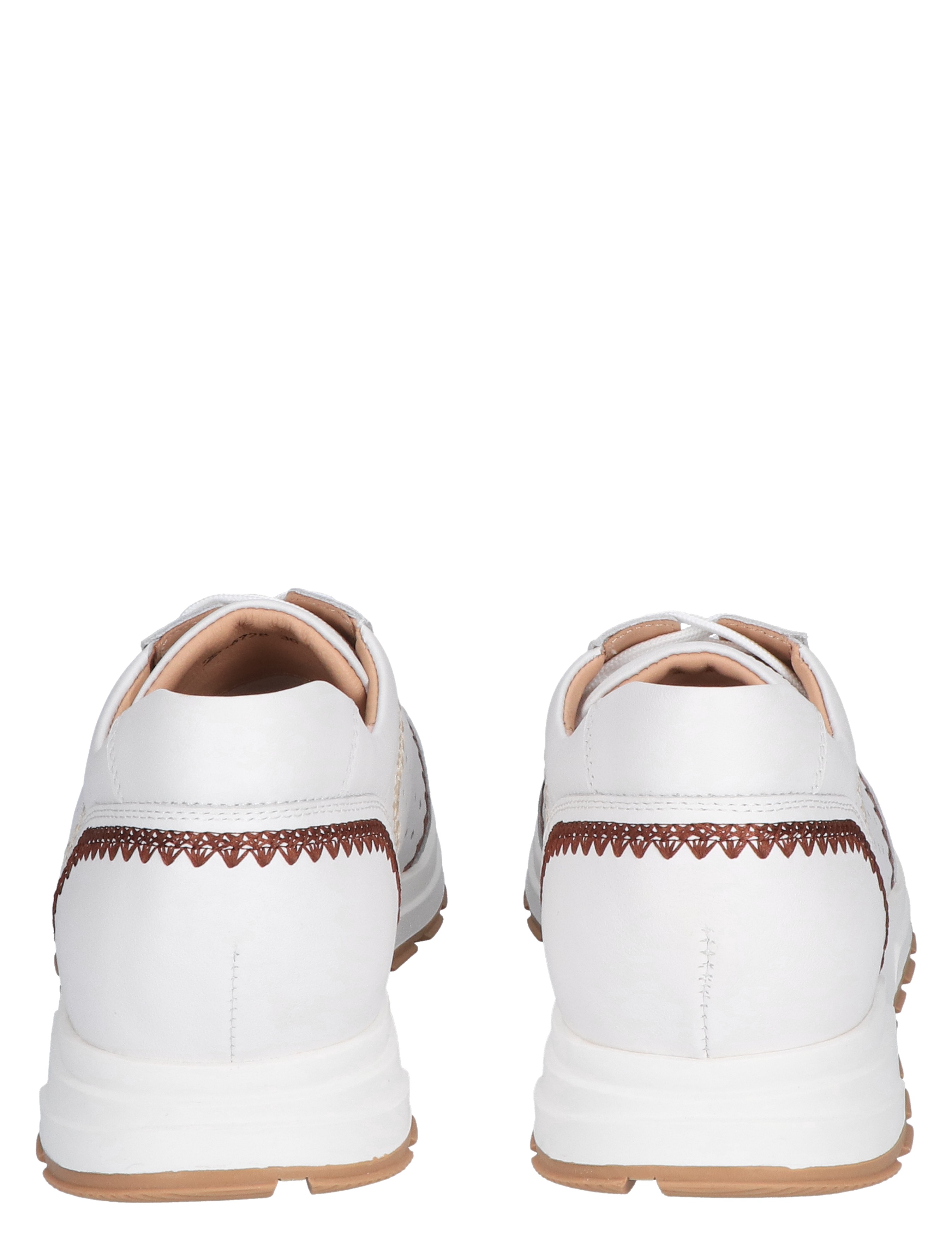 Winfreda White Brown Combi