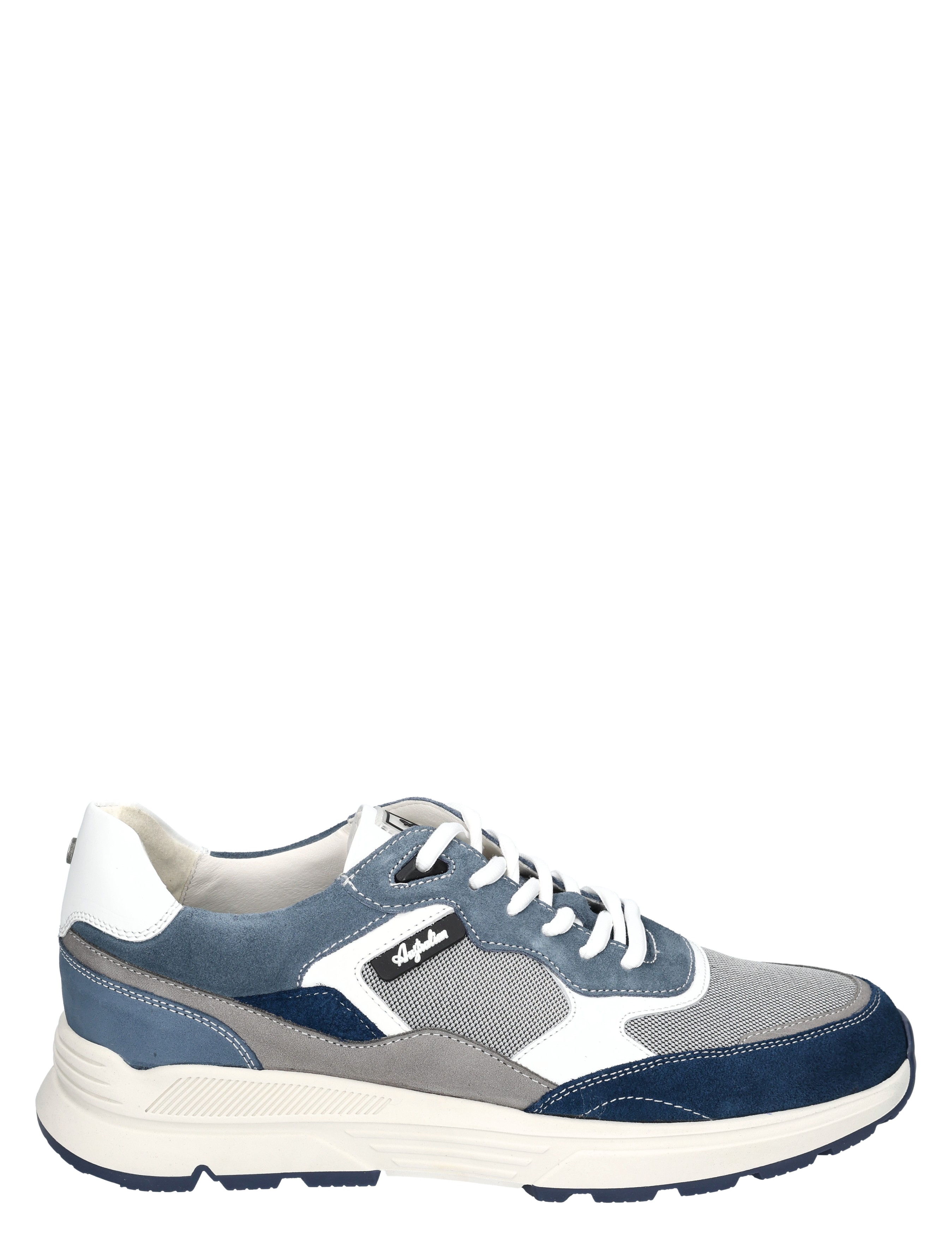 Australian - Halifax 15.1713.01.KE0 Grey Blue White - Heren - Veterschoenen - Casual Veterschoenen - 50780_39_1
