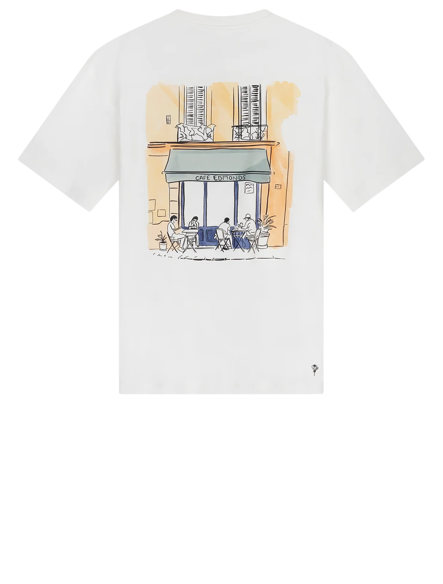 Edmonds - La Terasse Off White - Heren - T-Shirts & Polos - 51028_88_1