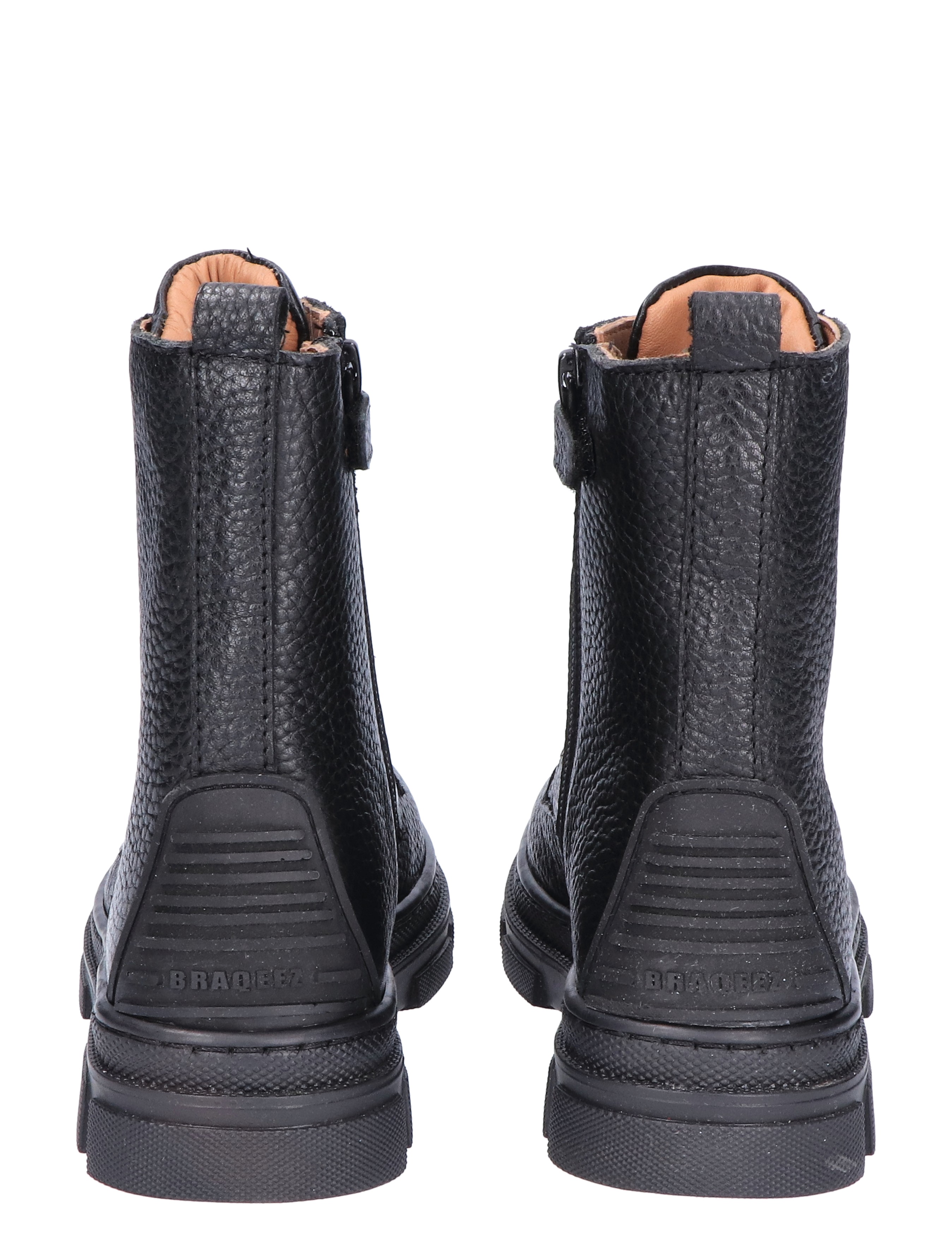 Braqeez - 424751 Black - Meisjes - Veter Boots - Boots - 45735_11_6