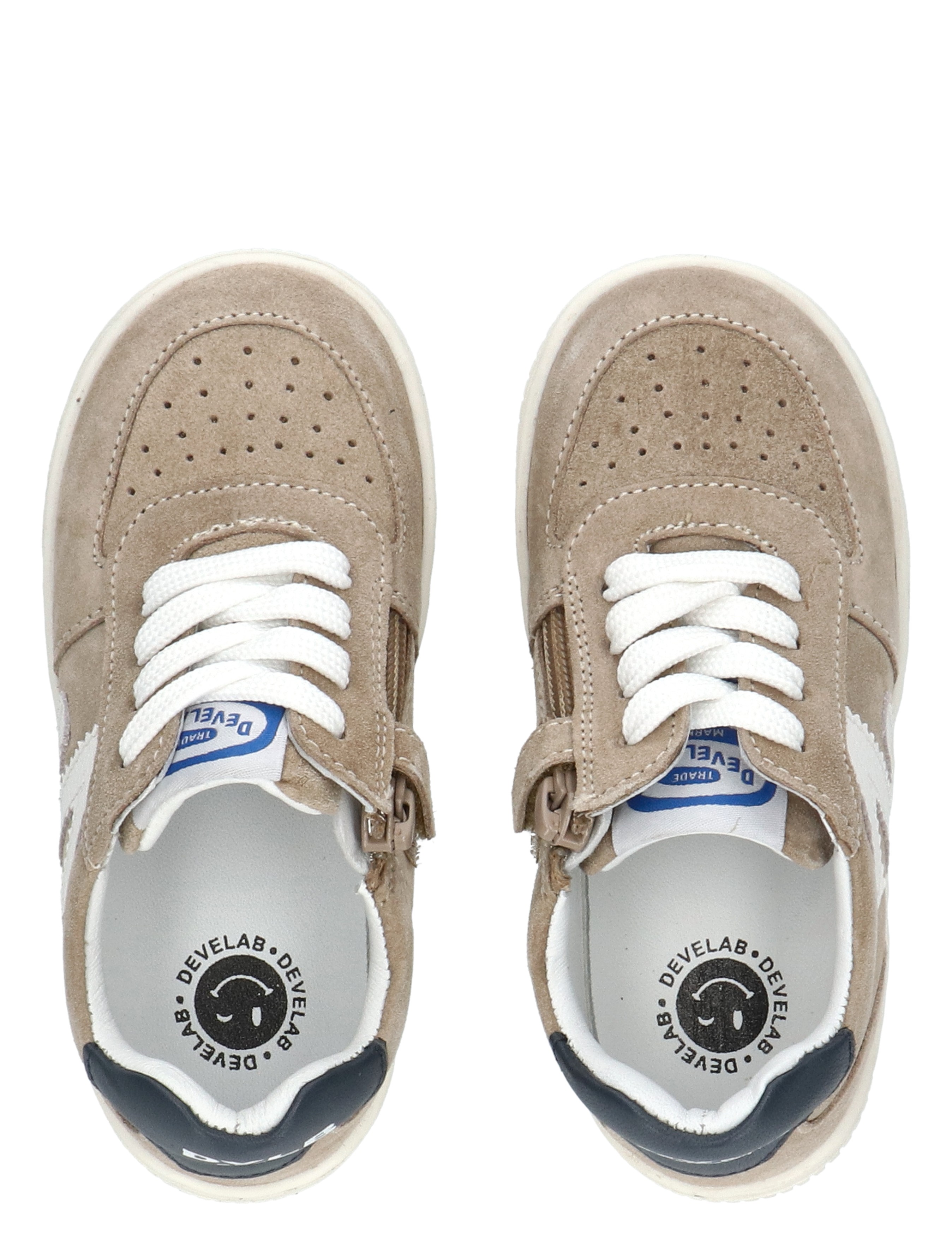 Develab - 44427 Beige - Jongens - Veter Boots - Boots - 50548_77_7