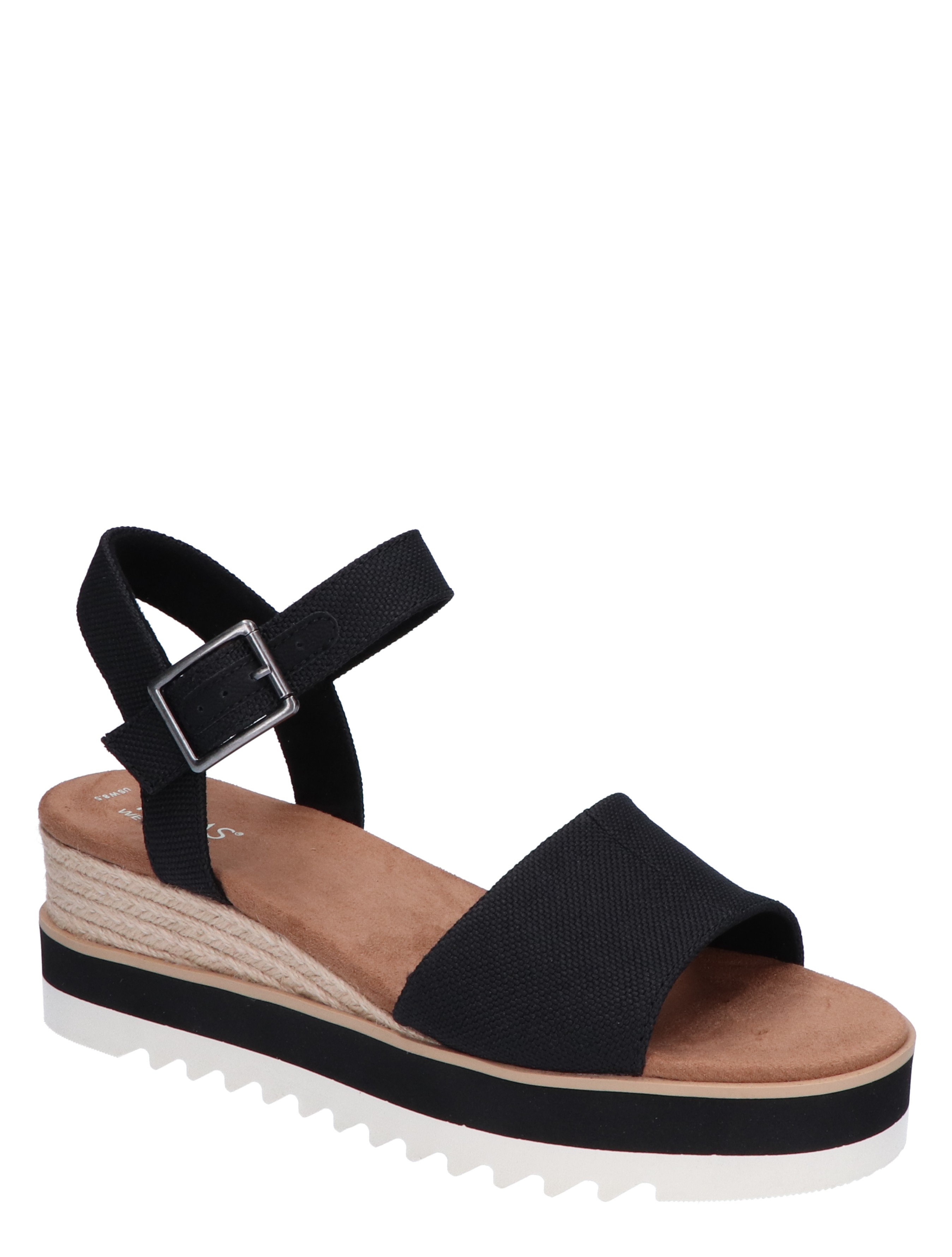 Toms - Diana Canvas Black - Dames - Sleehakken - 43768_11_3