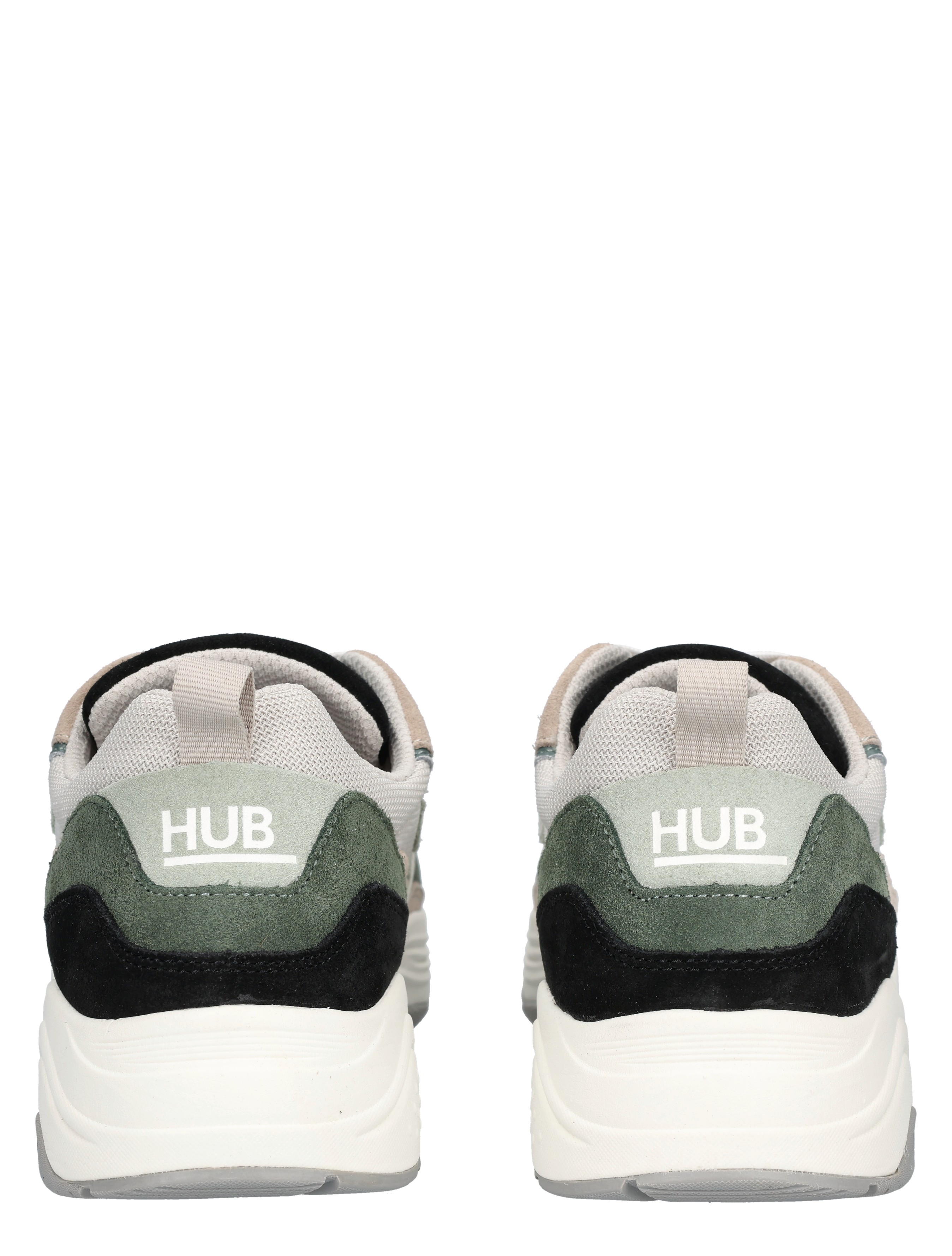 Hub Footwear - Glide Men Light Bone Off White - Heren - Lage Sneakers - Sneakers - 48462_76_6
