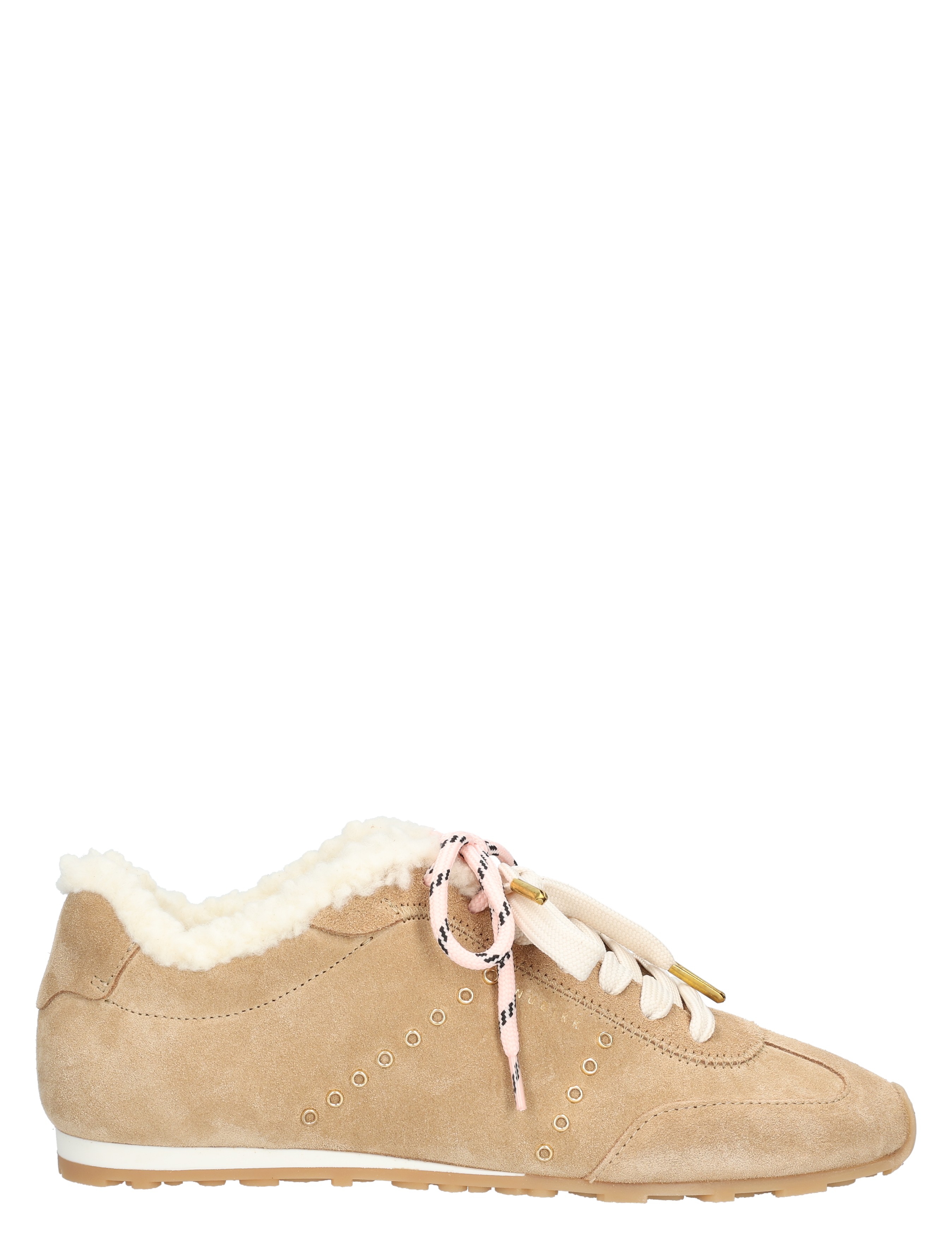 Nubikk - Billy Lou Fur 21088901 20OS Oak Suede - Dames - Veterschoenen - Casual Veterschoenen - 50420_77_1