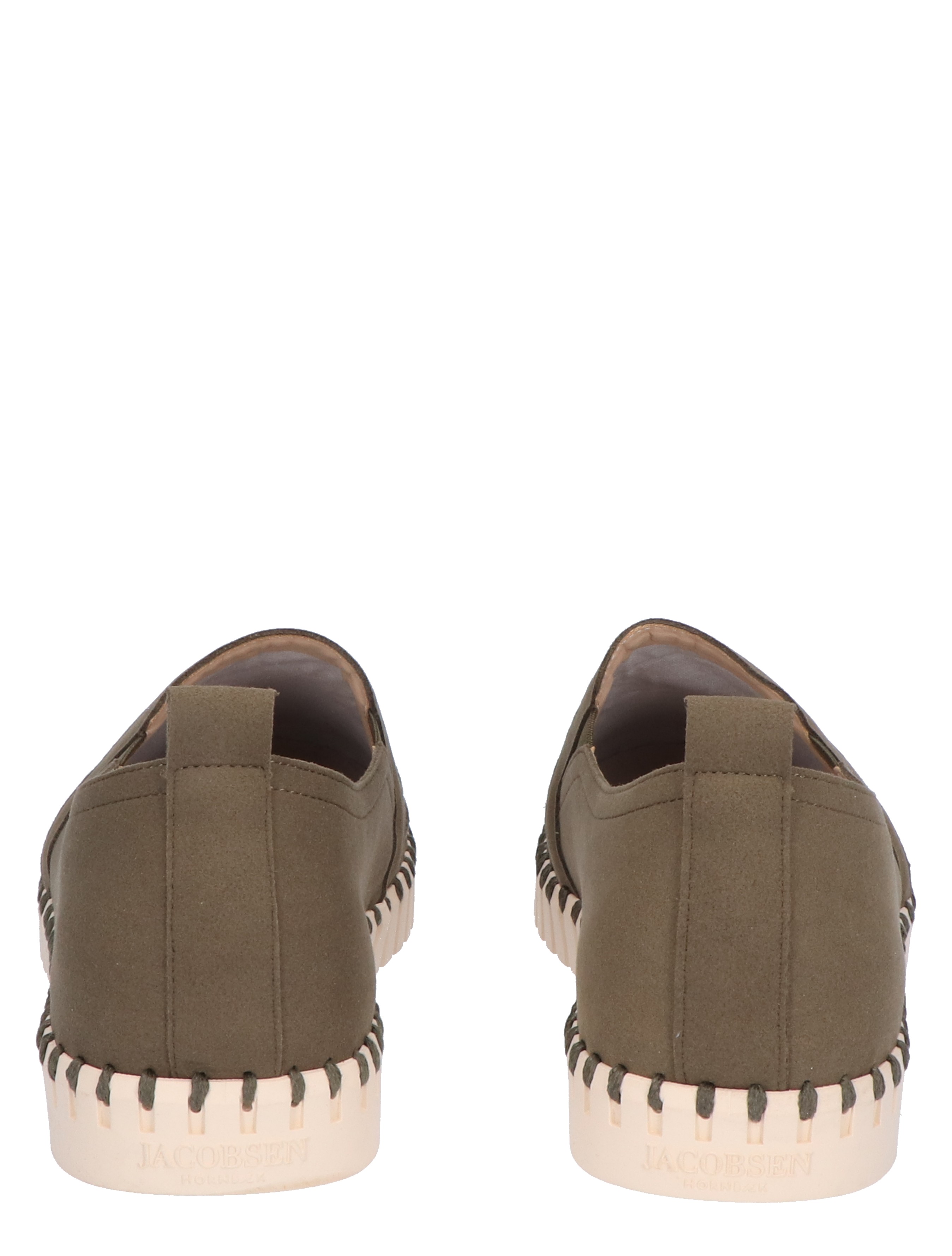 Ilse Jacobsen - Tulip 3885 Men 465 111 Deep Olive - Heren - Espadrilles - 47273_66_6