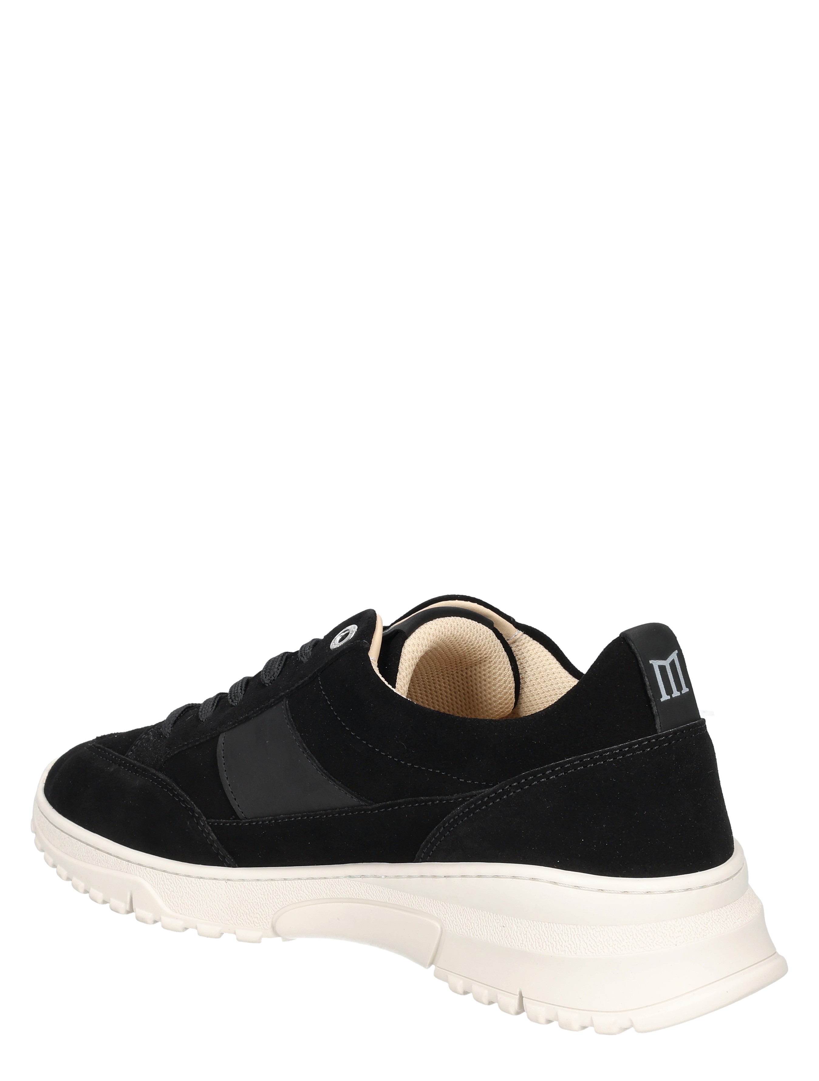 sneaker, zwart, suede, creepsole, laag модель