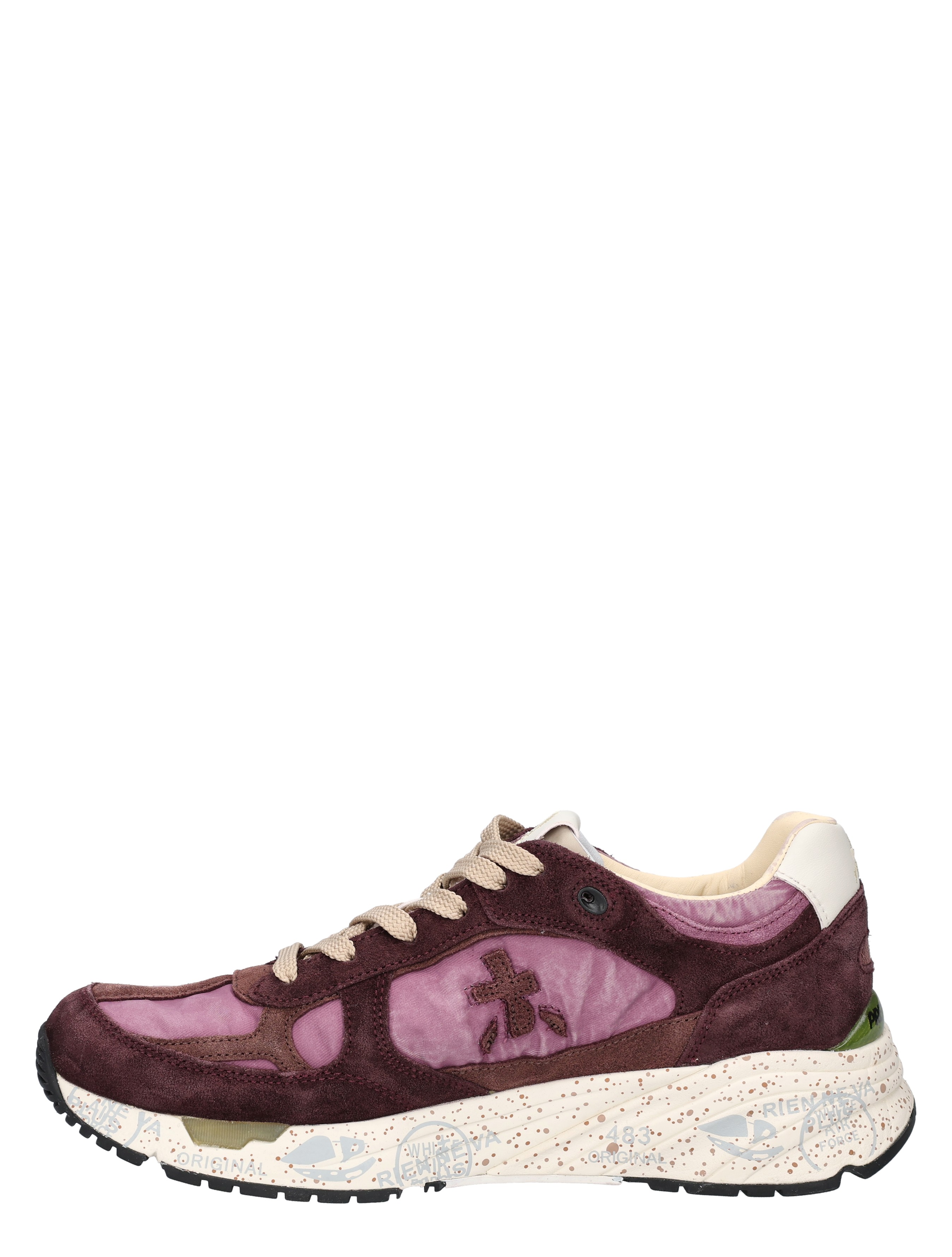 Premiata - Mase D Women 8518 Bordeaux - Dames - Sneakers - Lage Sneakers - 51090_42_2